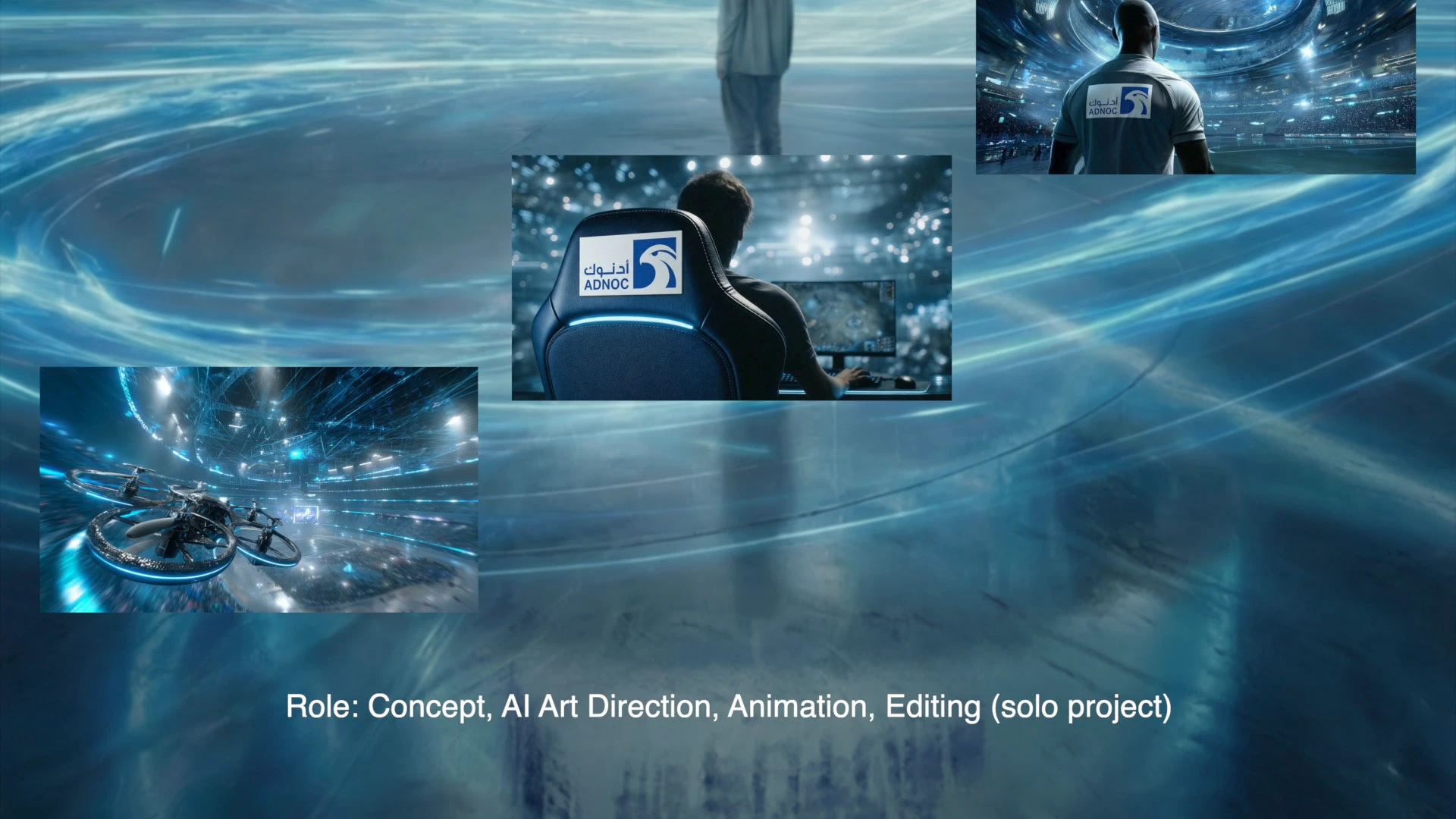 Phygital Sports Opener | AI-Generated Event Film — Изображение №3 — 3D, Анимация на Dprofile