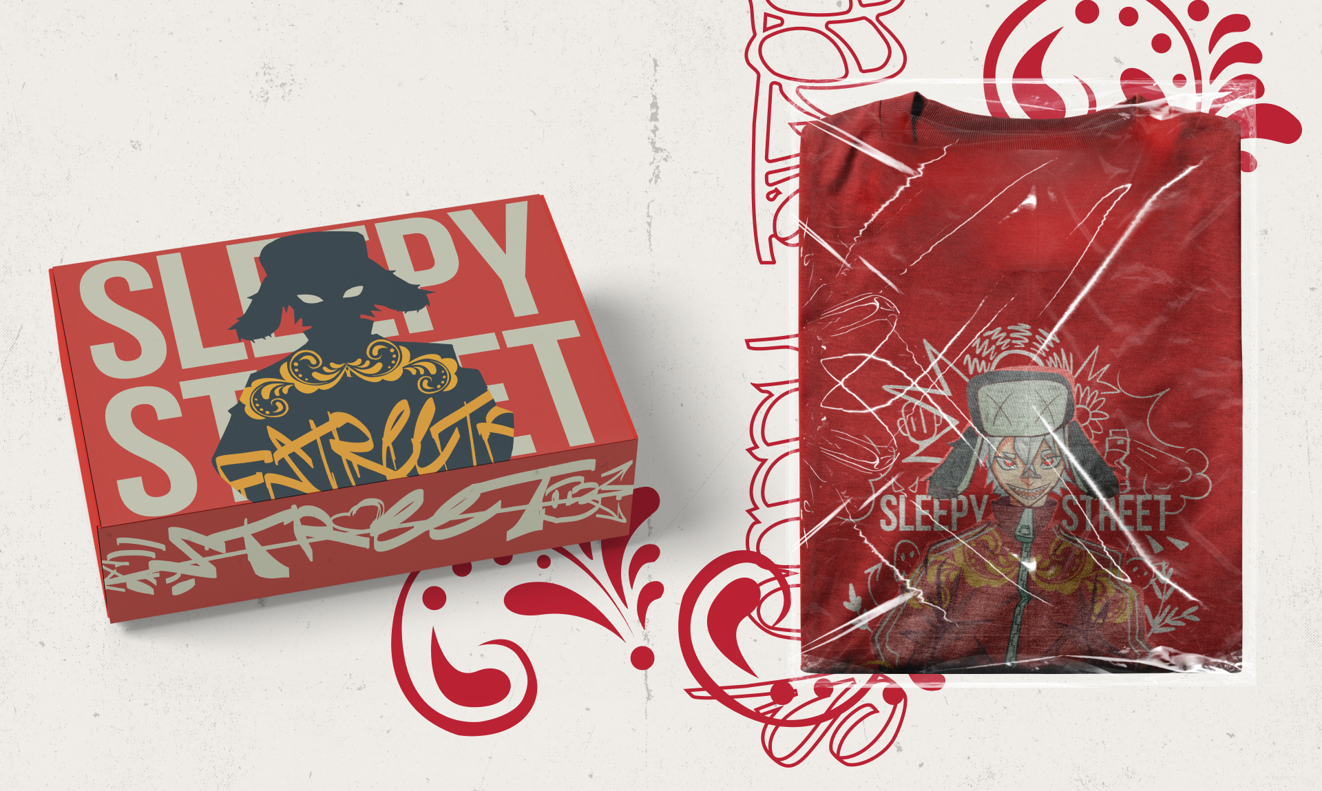 Clotching brand SLEEPY STREET — Изображение №8 — Брендинг, Иллюстрация на Dprofile