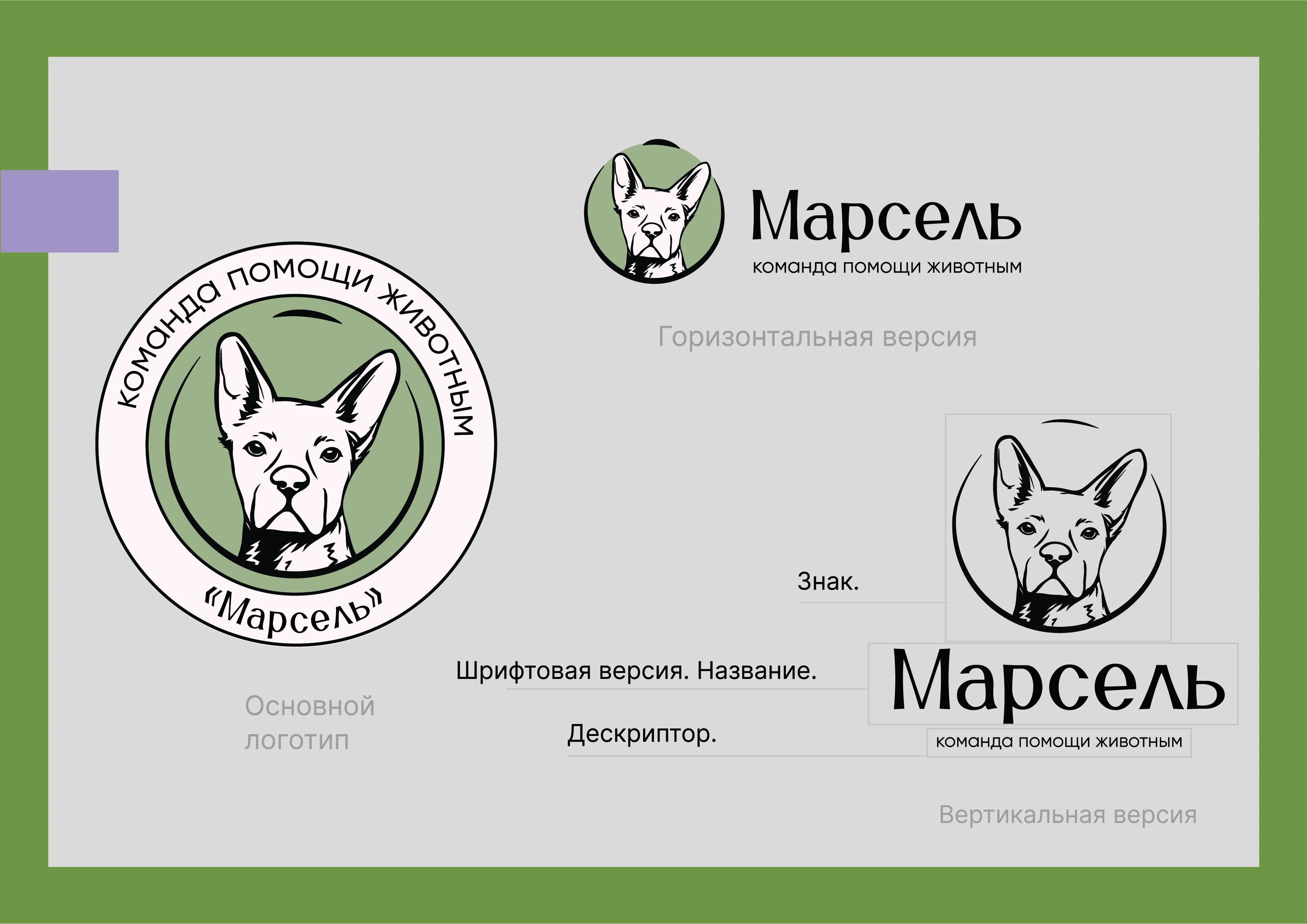 Ребрендинг для команды помощи животным "Марсель" — Изображение №2 — Интерфейсы, Брендинг на Dprofile