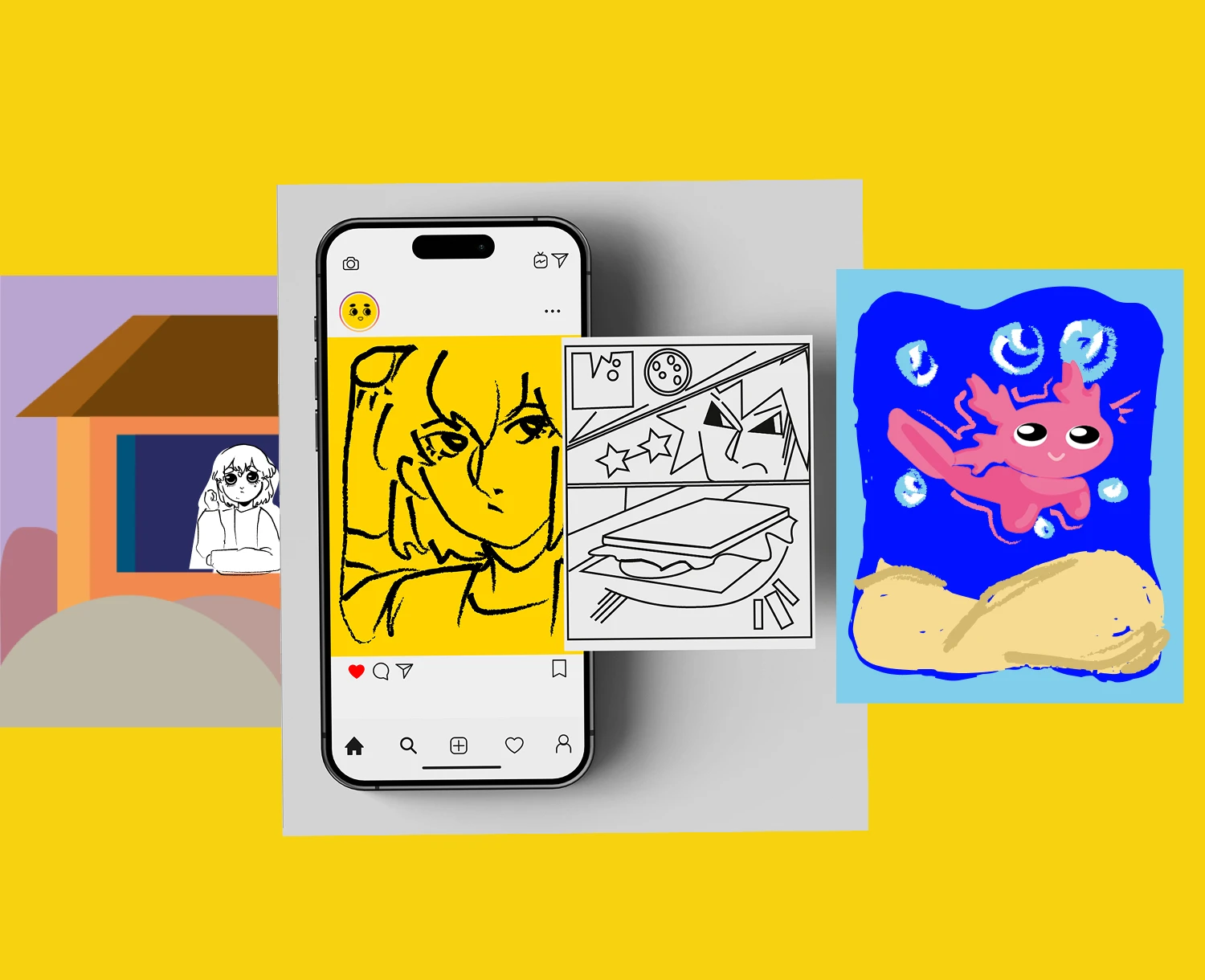 Дизайн проект сайта "Иллюстрариум" — Изображение №8 — Иллюстрация на Dprofile