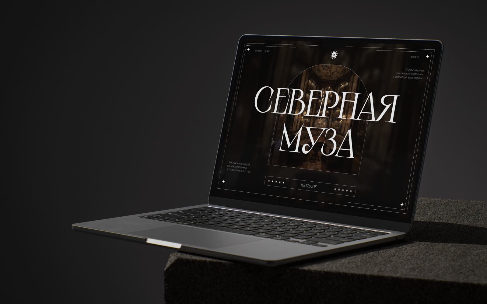 Разработка сайта книжного бутика "Северная муза" — Изображение №4 — Интерфейсы, Брендинг на Dprofile