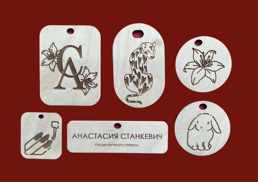 Фирменный стиль для студии "Анастасия Станкевич" — Изображение №17 — Интерфейсы, Брендинг на Dprofile