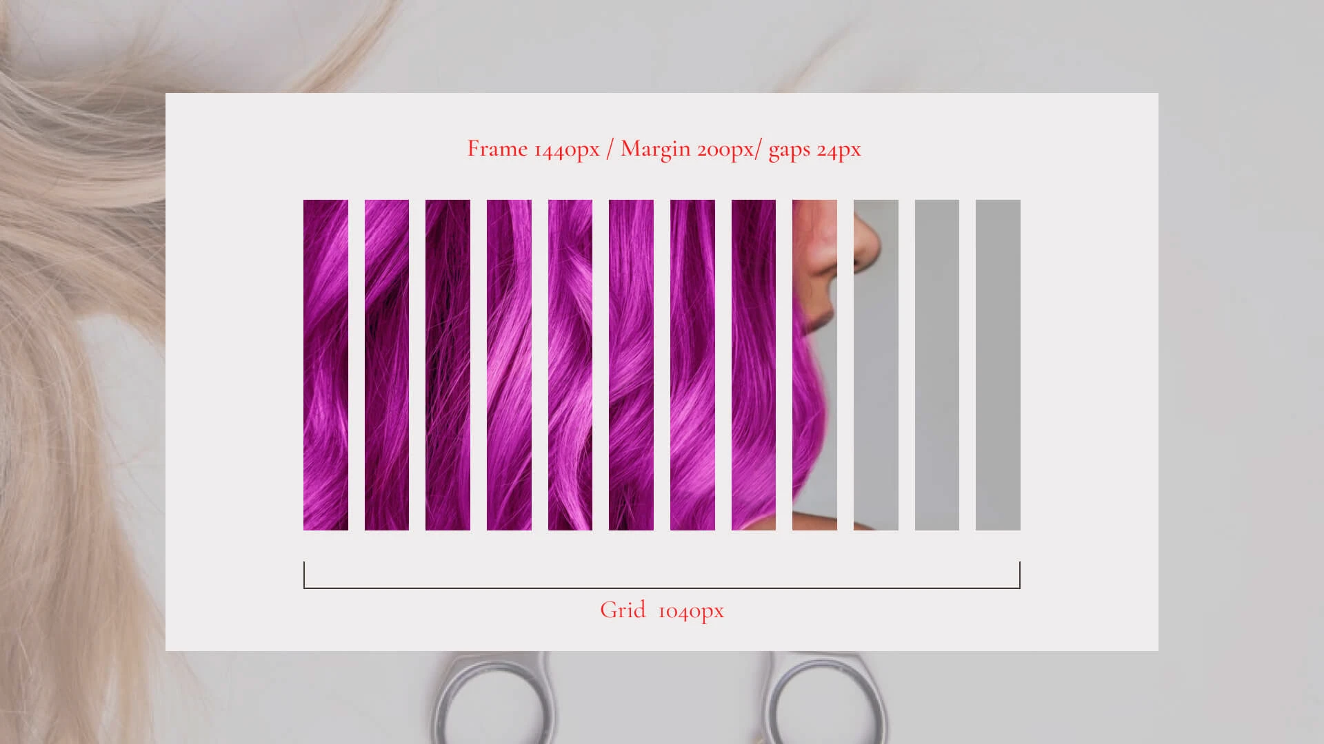 Парикмахер-колорист, сайт-визитка — Изображение №11 — Интерфейсы, Брендинг на Dprofile