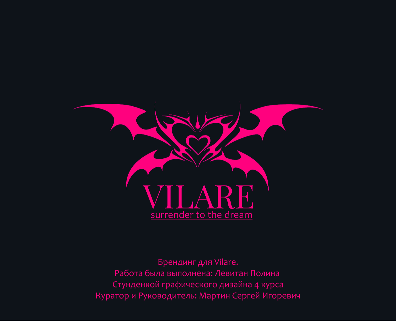 VILARE-брендинг — Брендинг на Dprofile