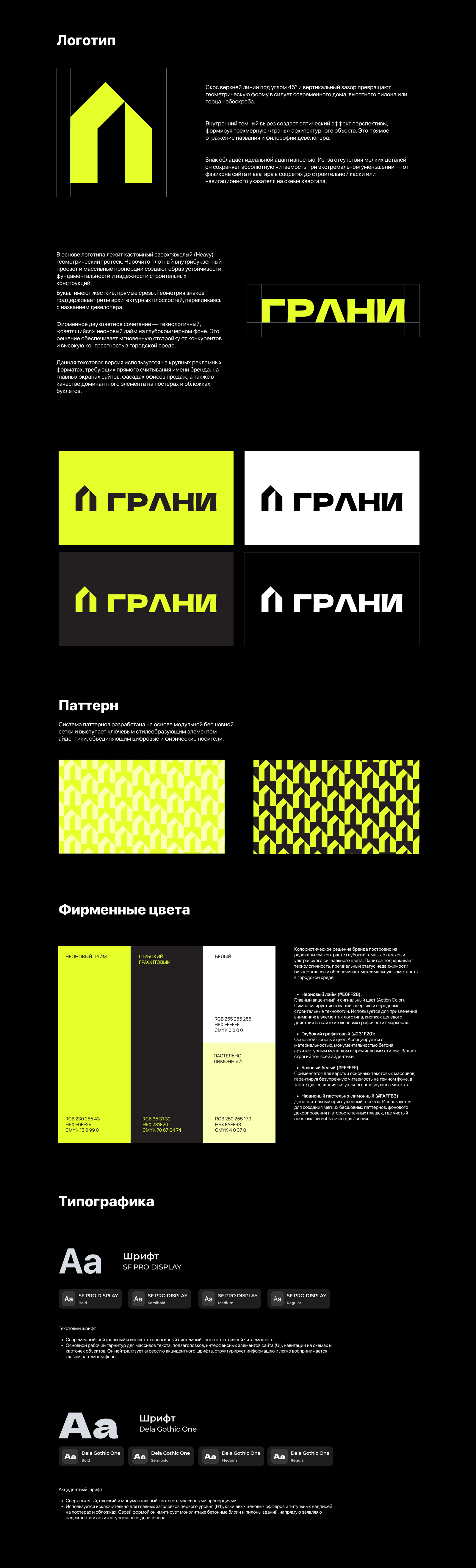 ГРАНИ - СТРОИТЕЛЬНАЯ КОМПАНИЯ. БРЕНДИНГ | ФИРМЕННЫЙ СТИЛЬ — Изображение №2 — Брендинг на Dprofile