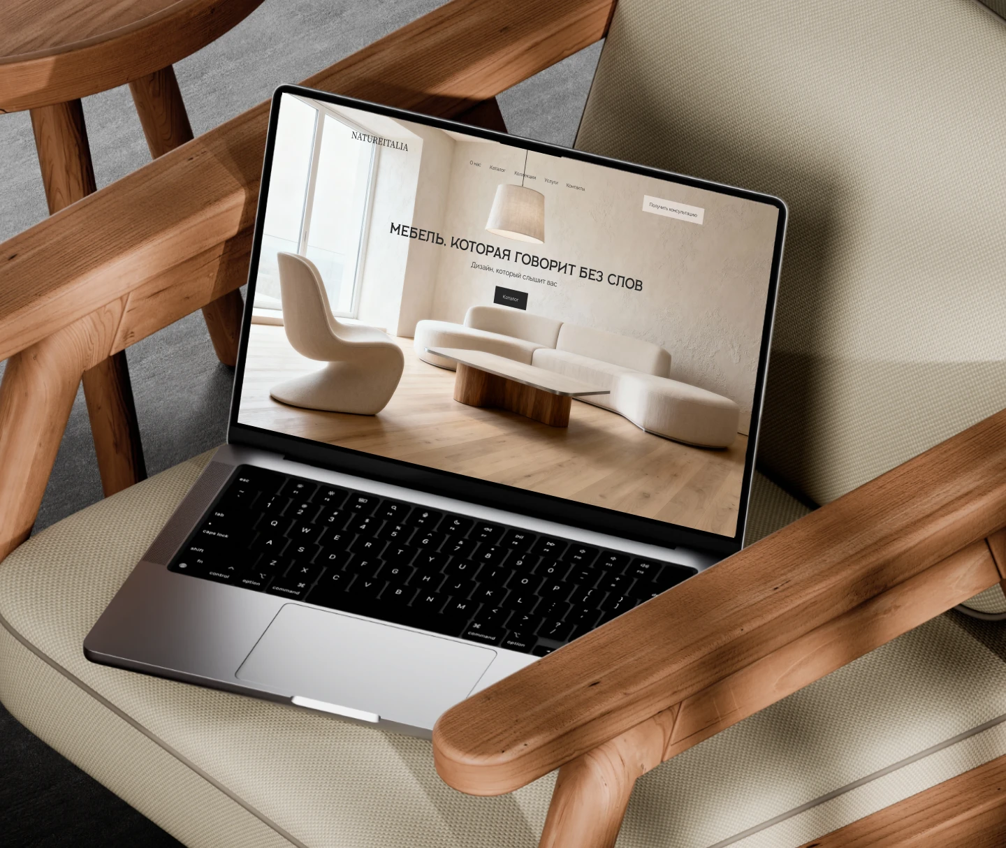 Лендинг / мебельная мастерская — Изображение №1 — Интерфейсы на Dprofile