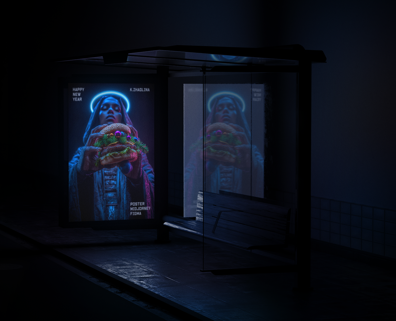 Генерация Midjorney на Dprofile