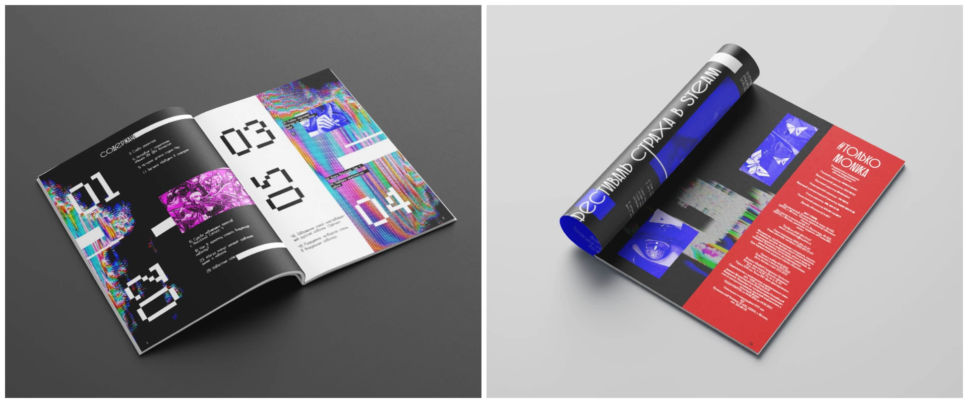 Журнал про визуальные новеллы | #ТОЛЬКО МОНИКА — Изображение №8 — Брендинг на Dprofile