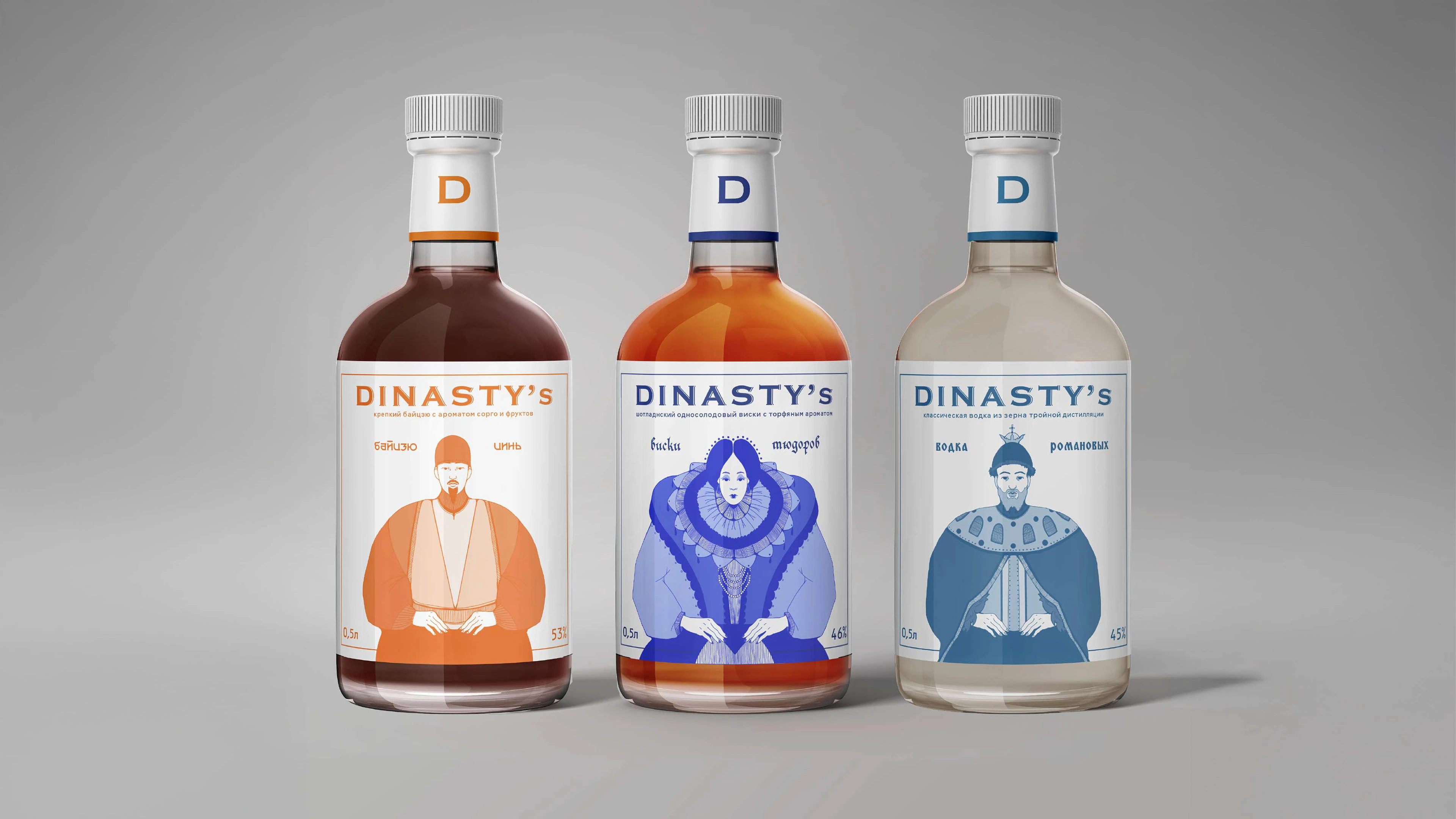 Дизайн-концепция мультибренда "DINASTY'S" — Изображение №1 — Брендинг, Иллюстрация на Dprofile