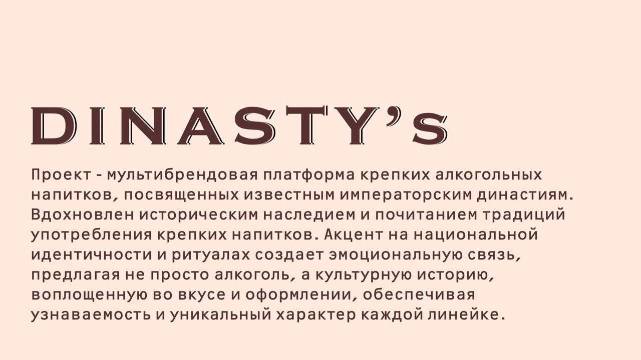 Дизайн-концепция мультибренда "DINASTY'S" — Изображение №4 — Брендинг, Иллюстрация на Dprofile