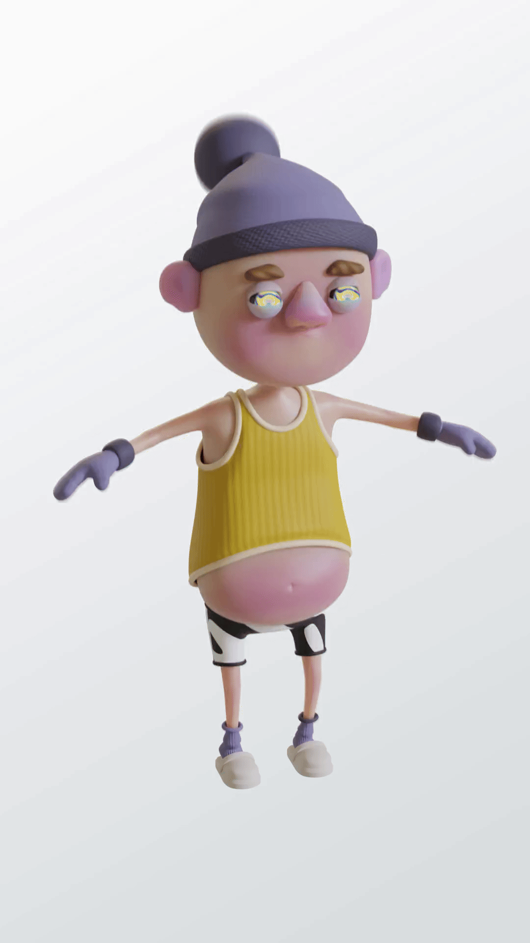 3D персонаж — Изображение №4 — 3D, Анимация на Dprofile