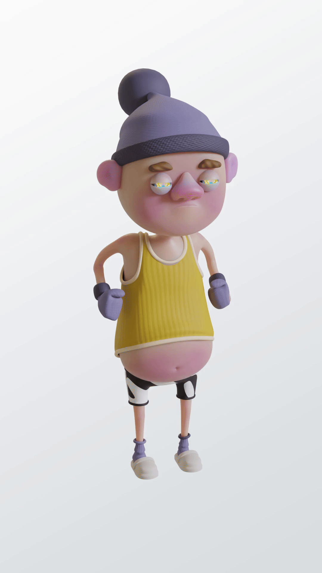 3D персонаж — Изображение №3 — 3D, Анимация на Dprofile