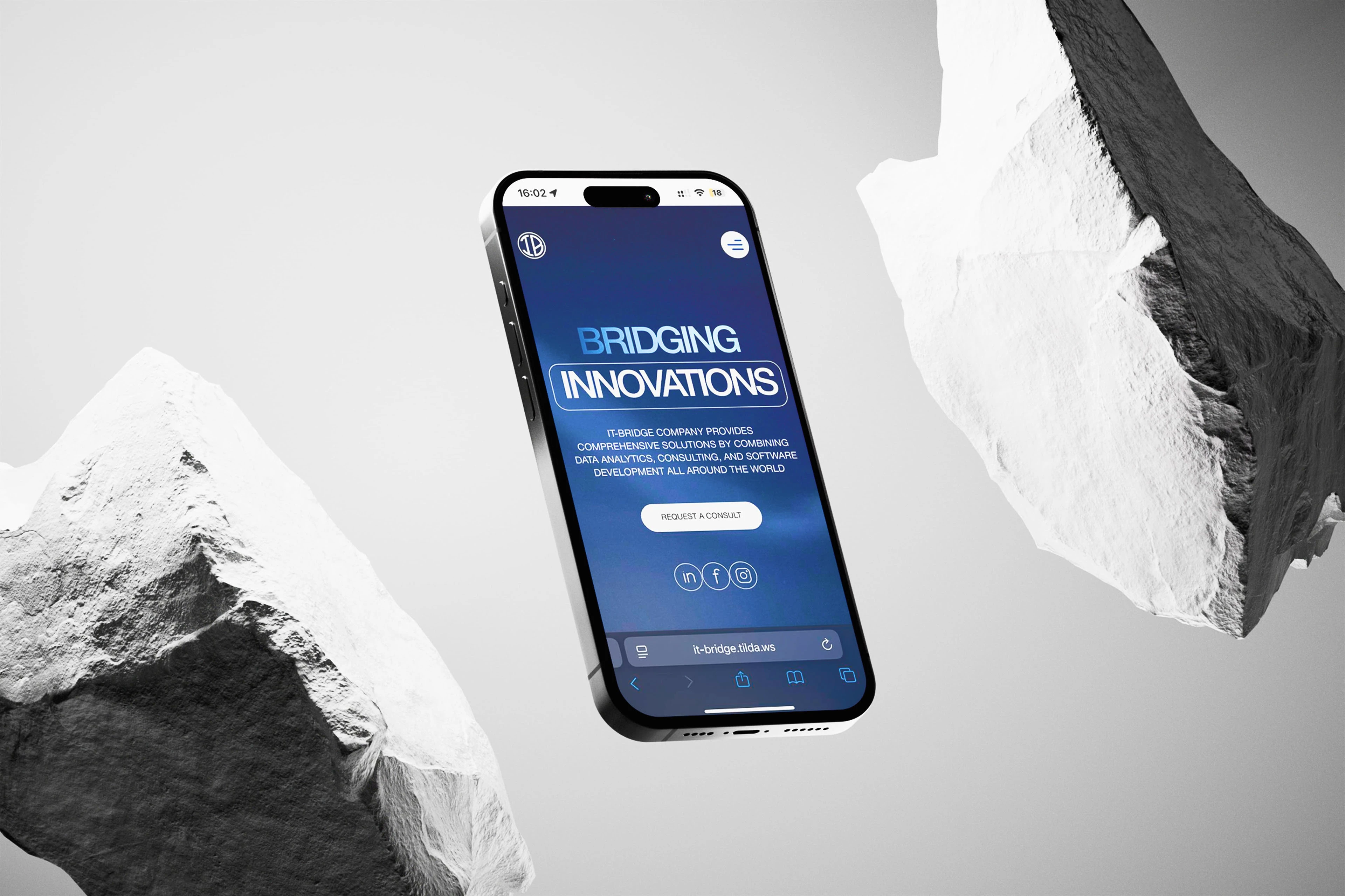 IT-Bridge | Commercial Website | UX/UI design — Изображение №13 — Интерфейсы на Dprofile