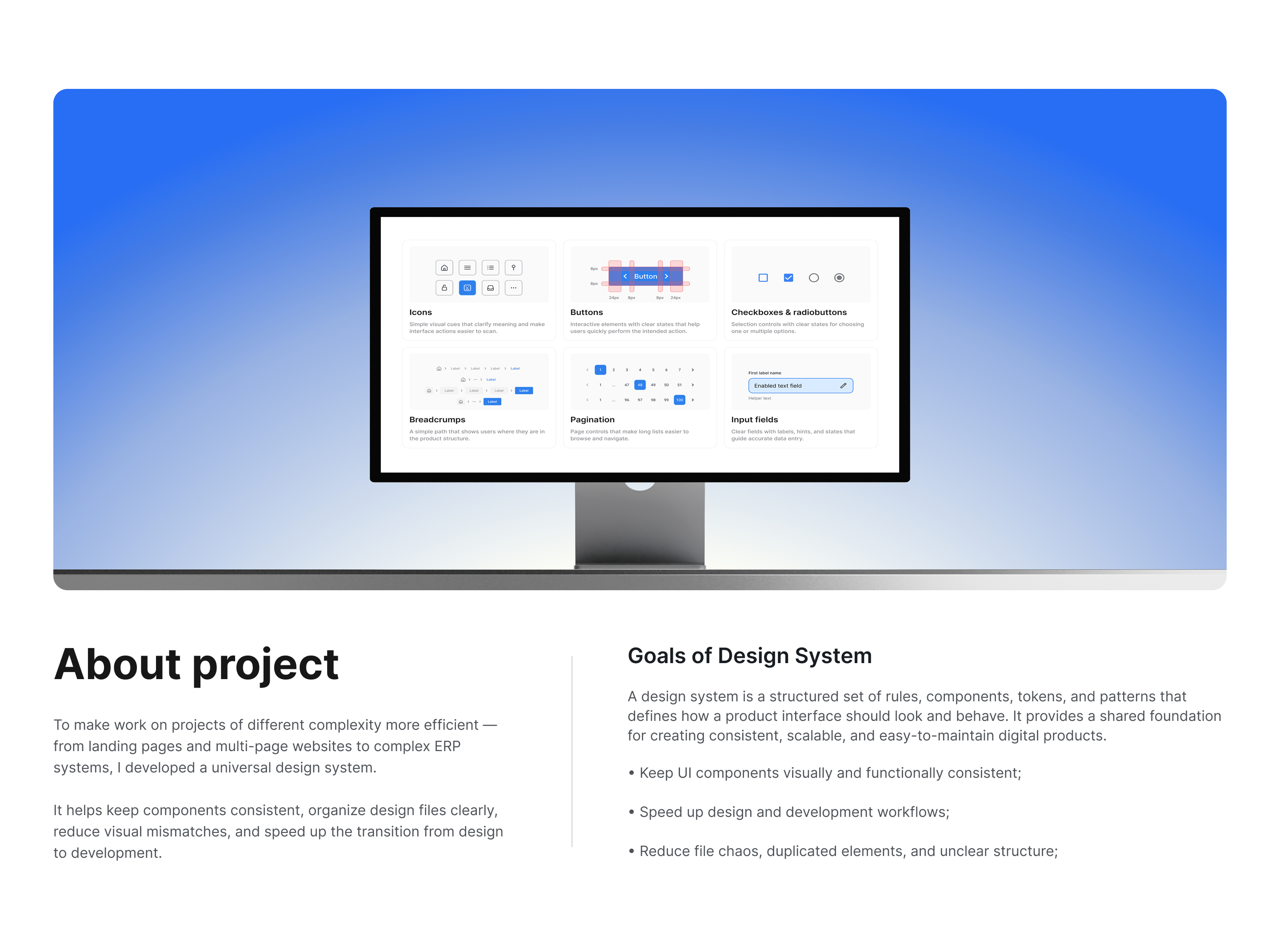 nkutz design system | UX/UI design — Изображение №2 — Интерфейсы на Dprofile