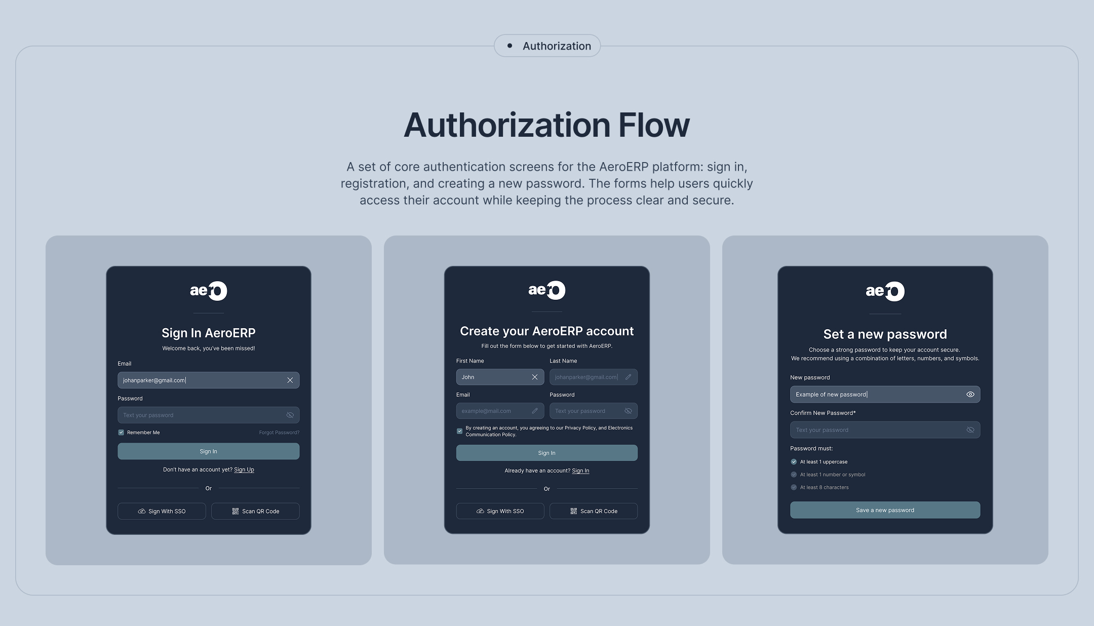 Aerogroup ERP System | UX/UI | Healthcare — Изображение №4 — Интерфейсы на Dprofile
