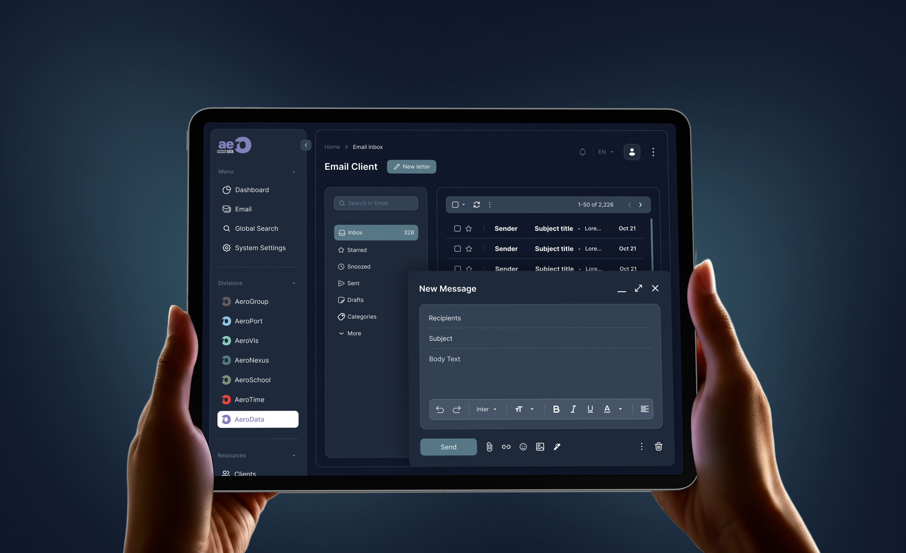 Aerogroup ERP System | UX/UI | Healthcare — Изображение №6 — Интерфейсы на Dprofile