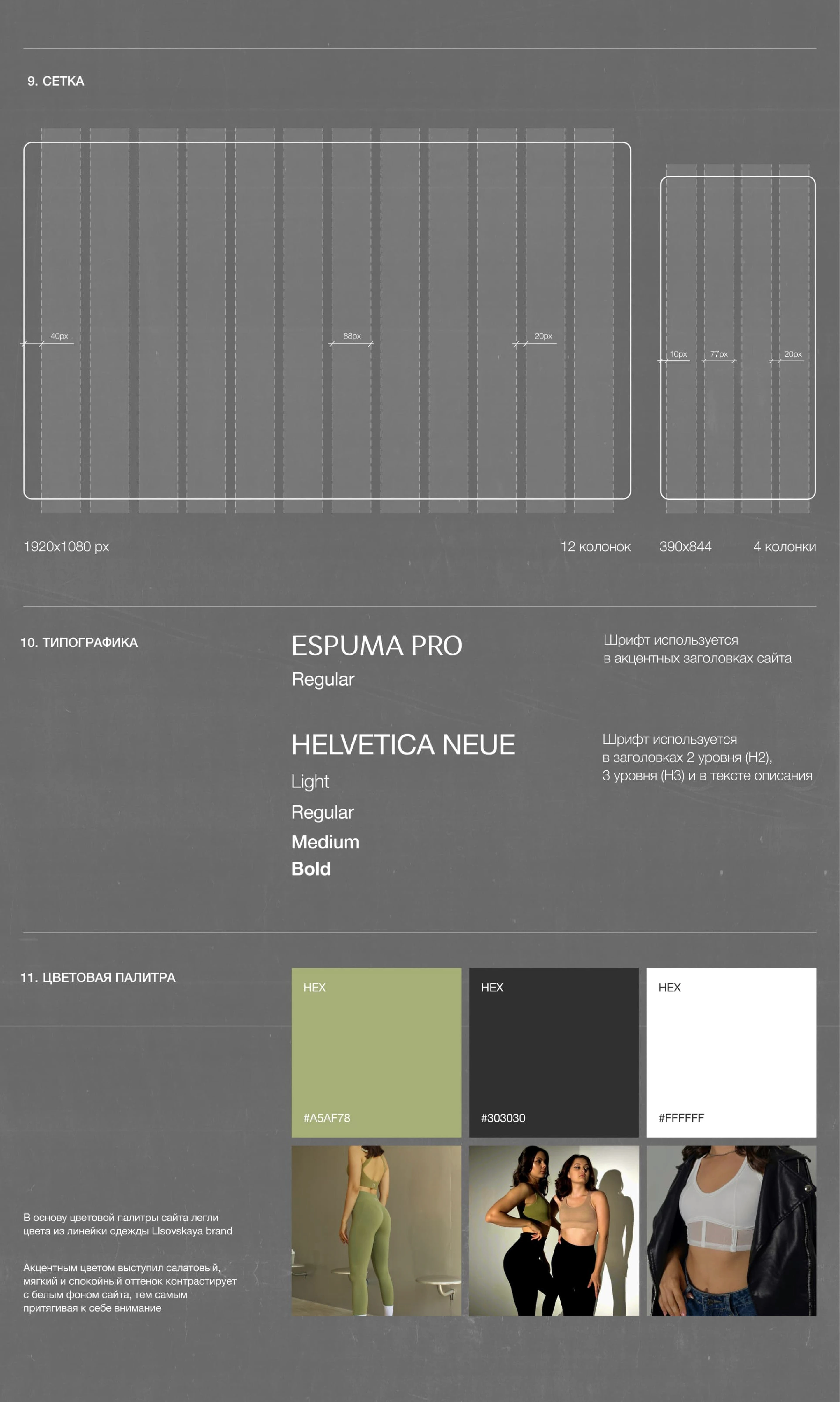 Интернет магазин женской фитнес одежды | Lisovskaya Brand — Изображение №14 — Интерфейсы на Dprofile