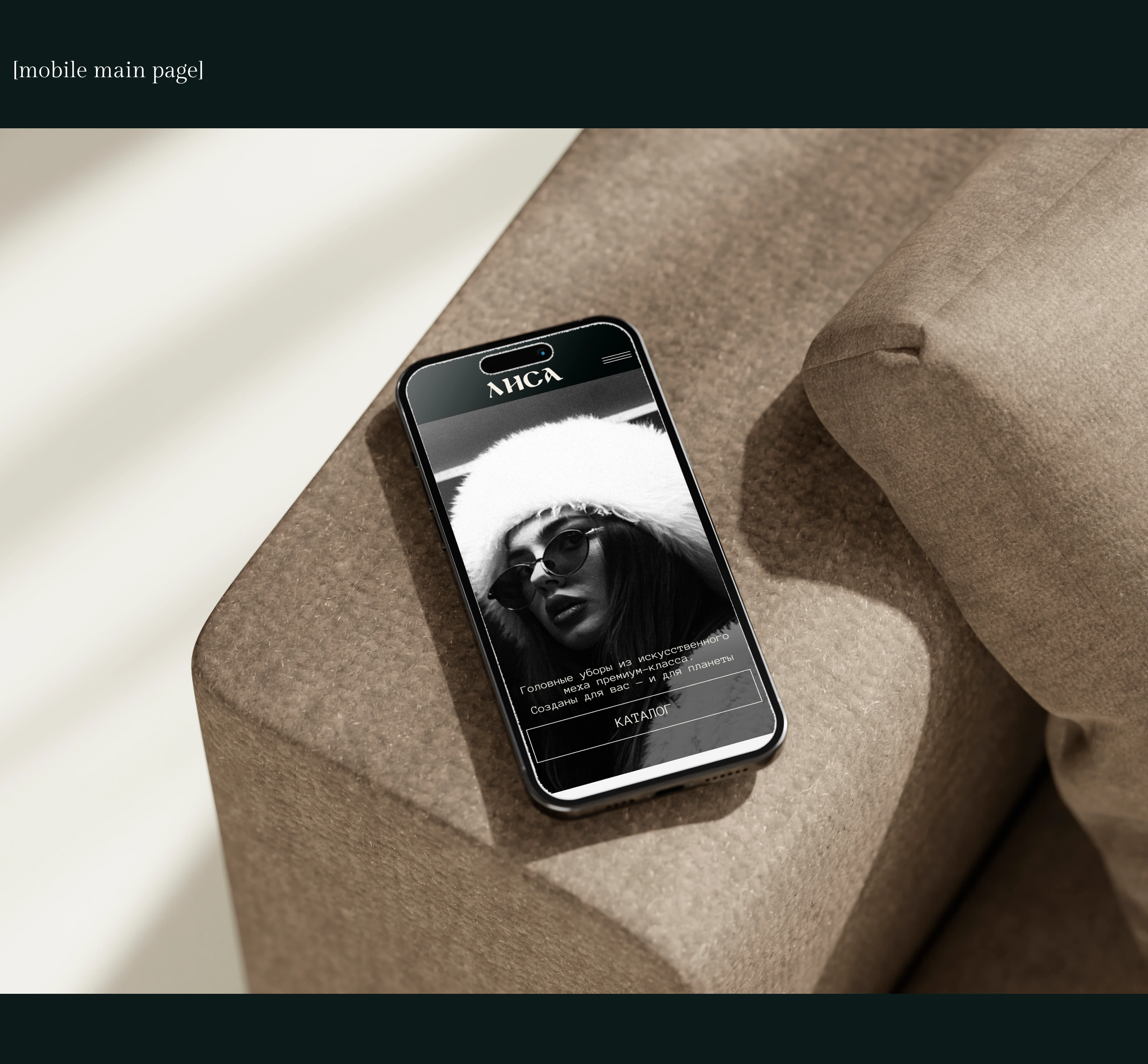 Online store of eco-fur hats — Изображение №3 — Интерфейсы, Брендинг на Dprofile