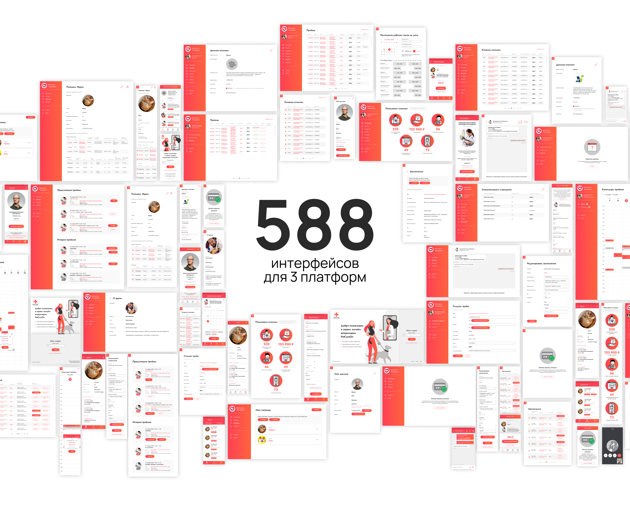 Платформа телеветеринарии — Изображение №12 — Интерфейсы на Dprofile