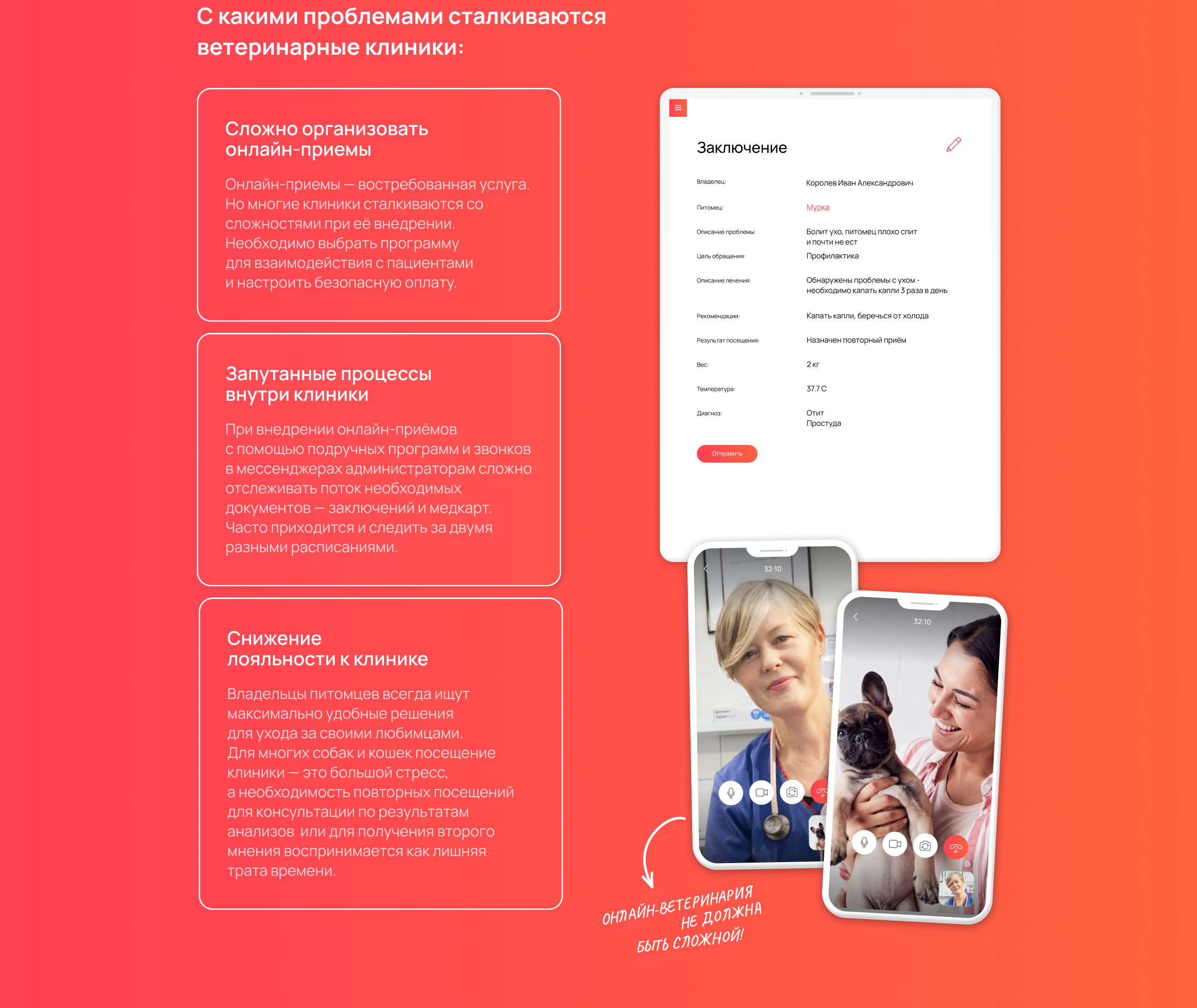 Платформа телеветеринарии — Изображение №5 — Интерфейсы на Dprofile