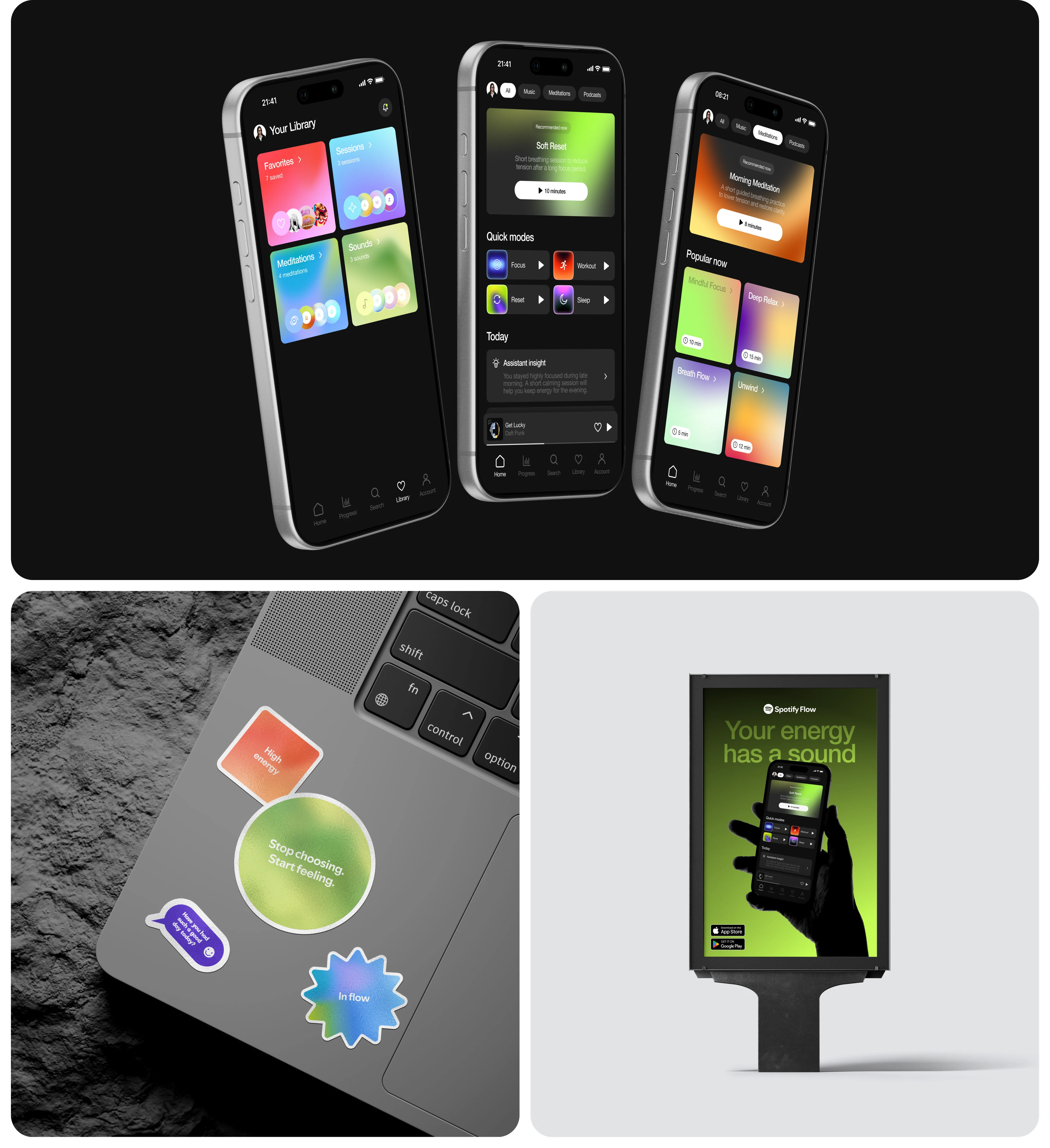 Spotify Flow | AI Music Assistant — Изображение №6 — Интерфейсы на Dprofile