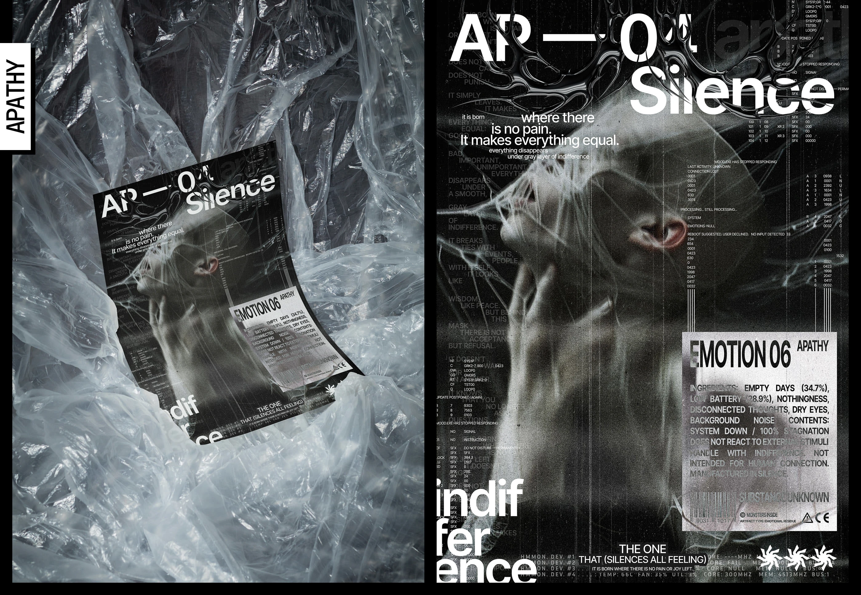 Poster collection | Monsters inside — Изображение №9 — Интерфейсы, Графика на Dprofile