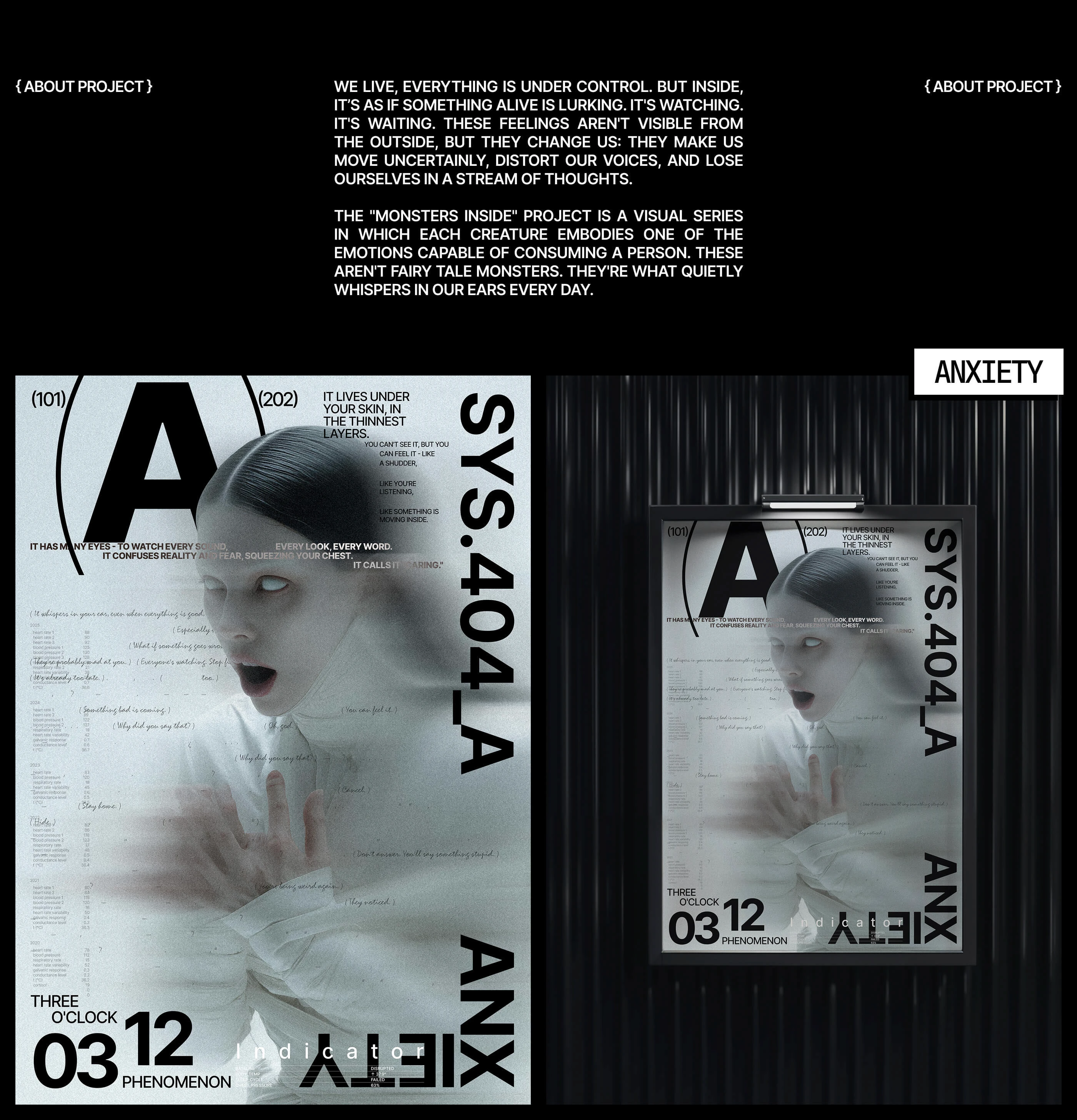 Poster collection | Monsters inside — Изображение №2 — Интерфейсы, Графика на Dprofile