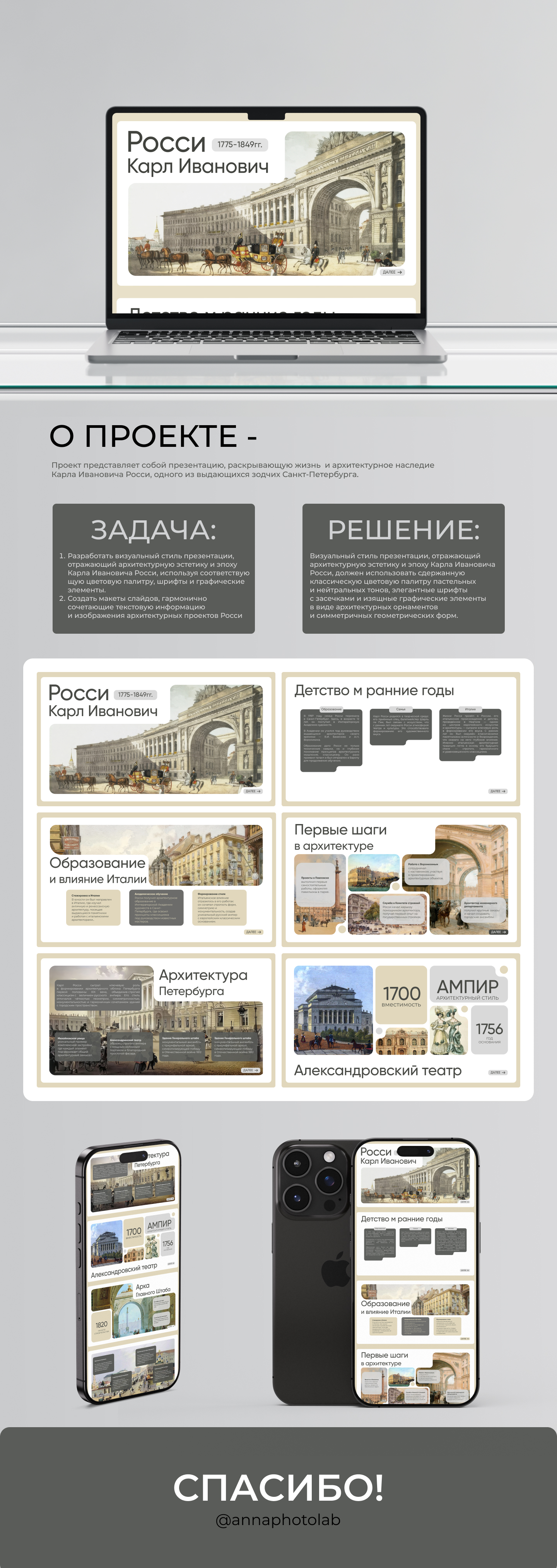 Презентация на тему "Росси Карл Иванович" — Изображение №1 — Маркетинг на Dprofile