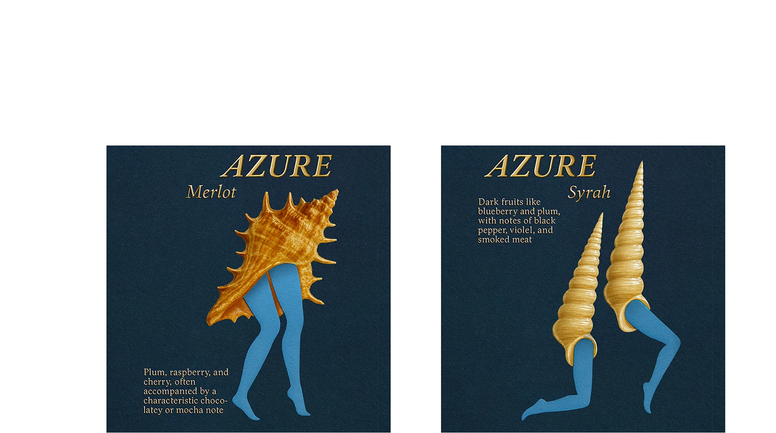 Azure wine — Изображение №4 — Брендинг, Графика на Dprofile