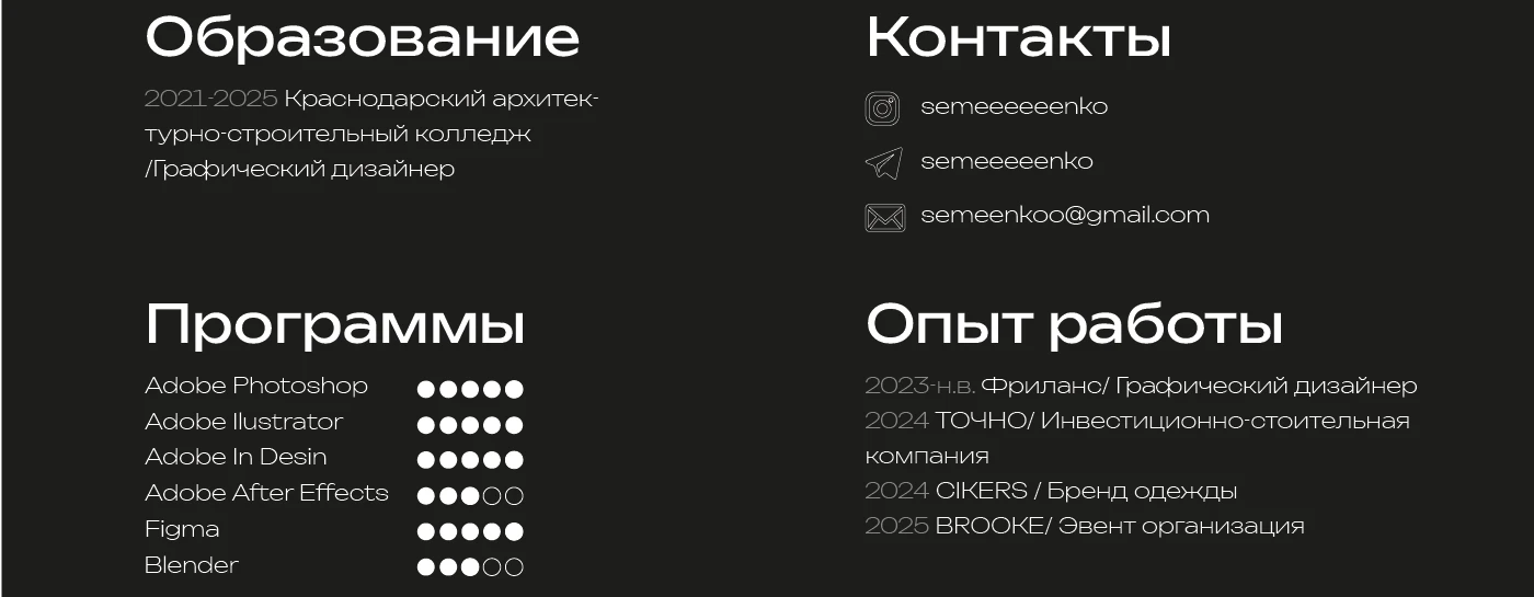 Портфолио графический дизайнер — Изображение №2 — Брендинг, Анимация на Dprofile
