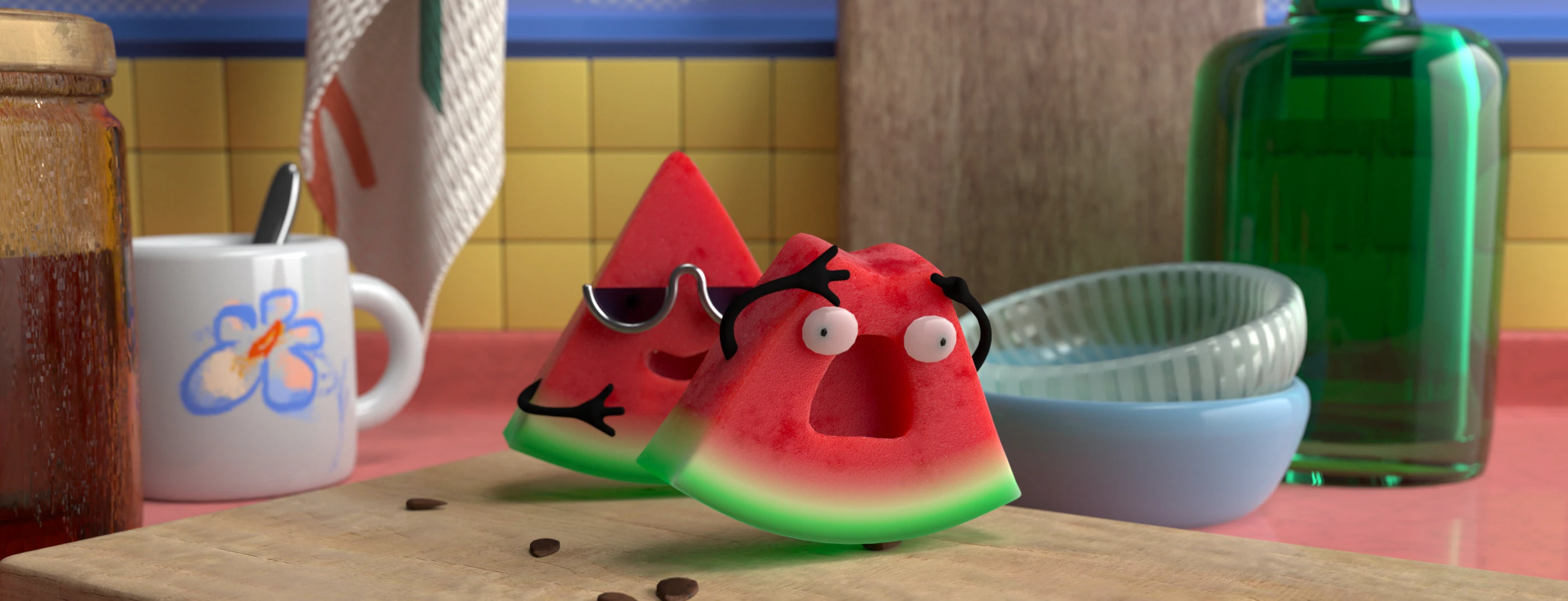Watermelons gone Wild — Изображение №3 — 3D, Анимация на Dprofile