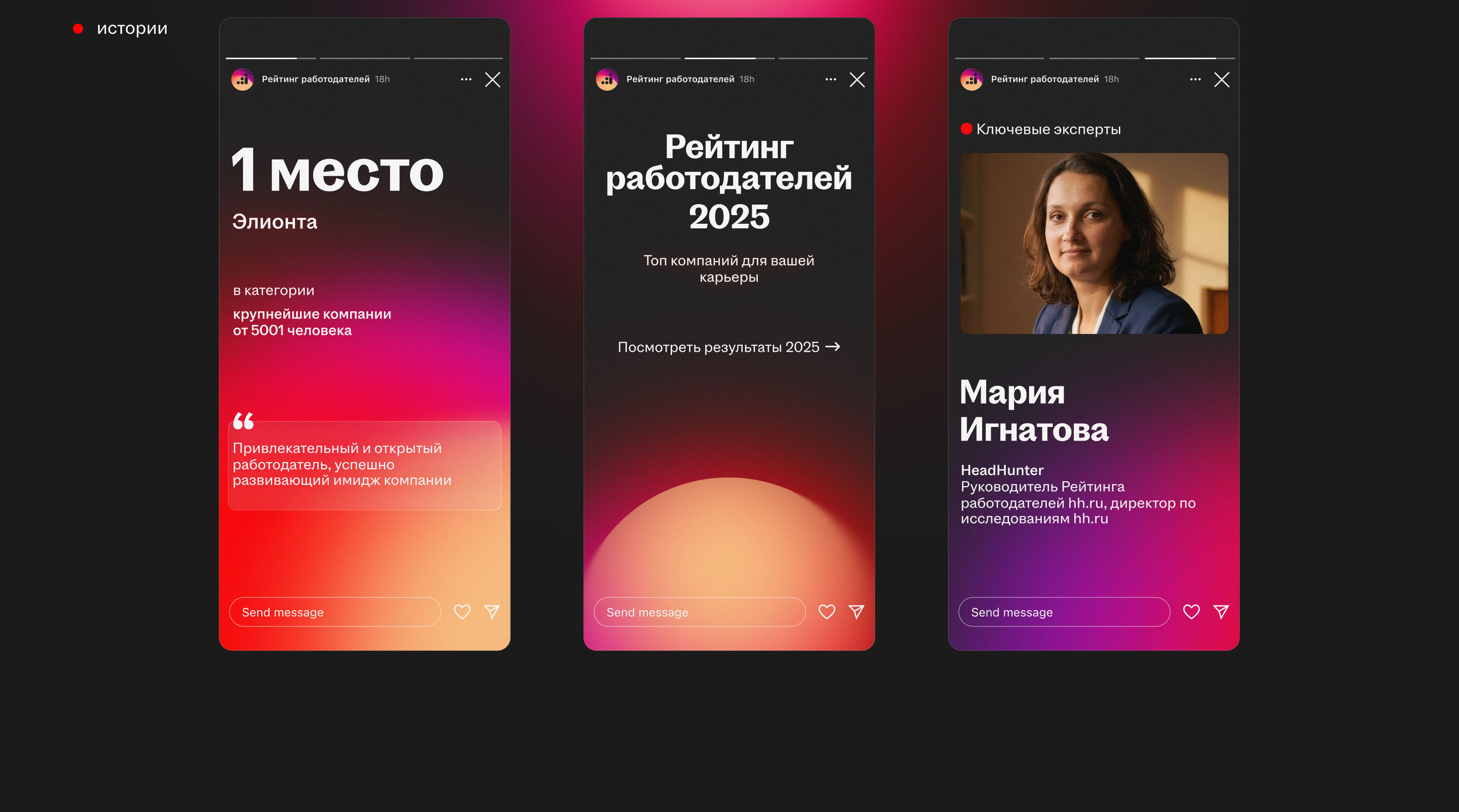 Рейтинг работодателей — ребрендинг — Изображение №9 — Интерфейсы, Брендинг на Dprofile