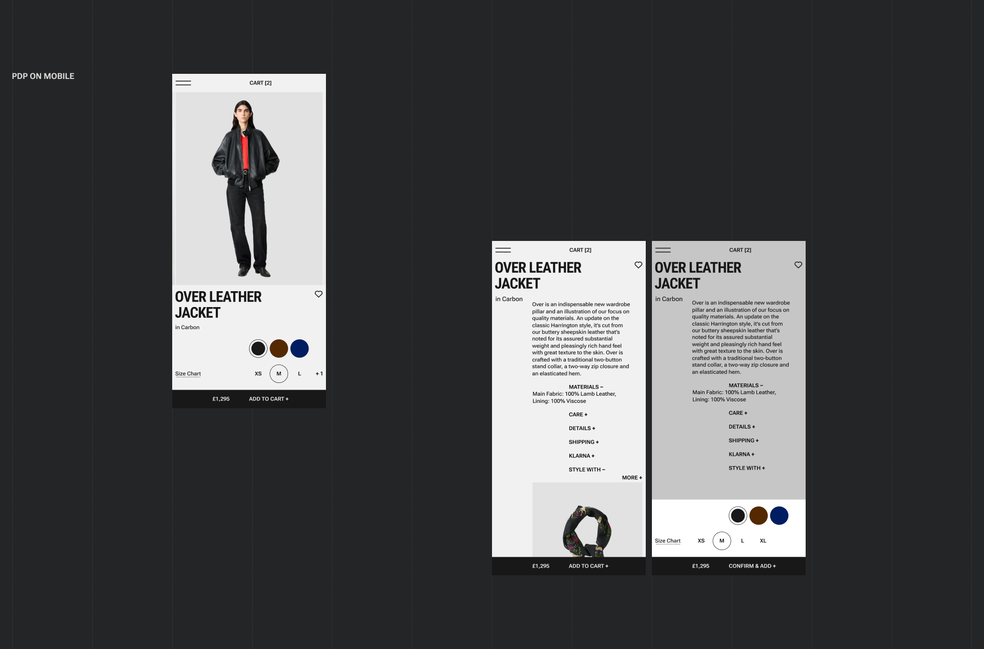 Studio Nicholson — концепт редизайна инернет-магазина — Изображение №5 — Интерфейсы, Анимация на Dprofile