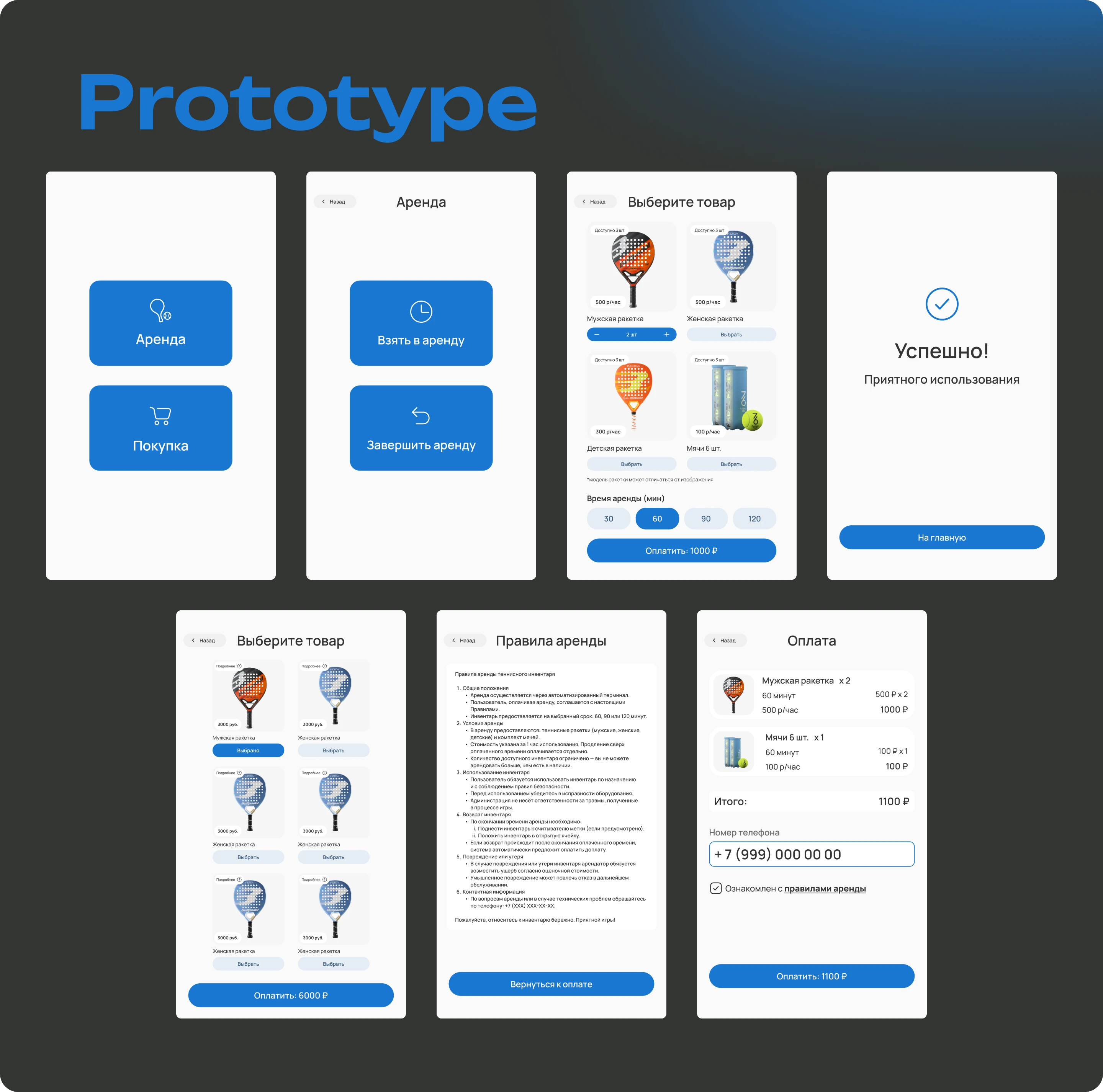 Дизайн Вендинг Терминала — Изображение №4 — Интерфейсы на Dprofile