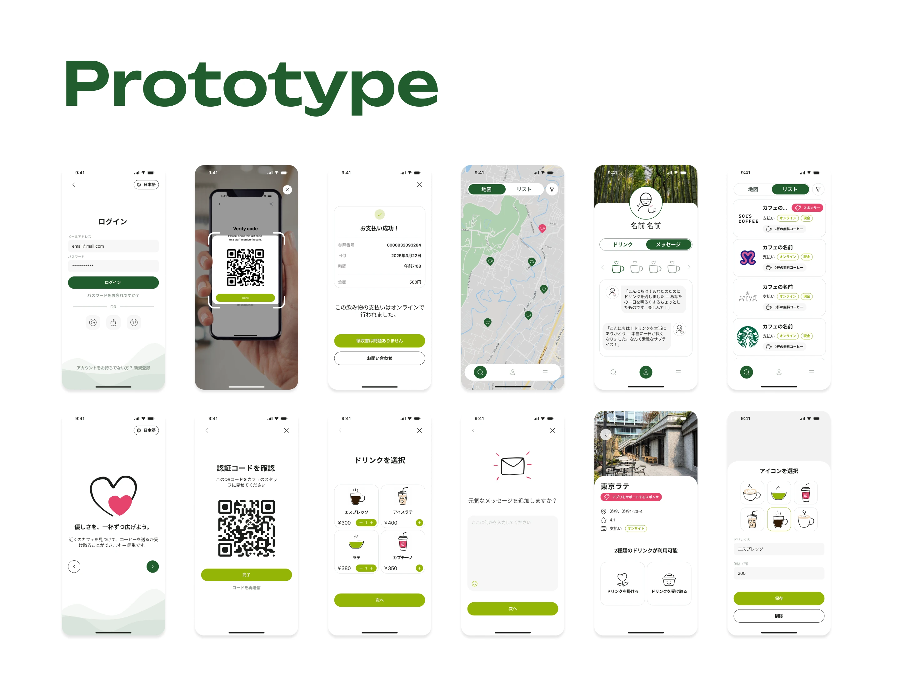 Share a Coffee - мобильное приложение — Изображение №6 — Интерфейсы на Dprofile