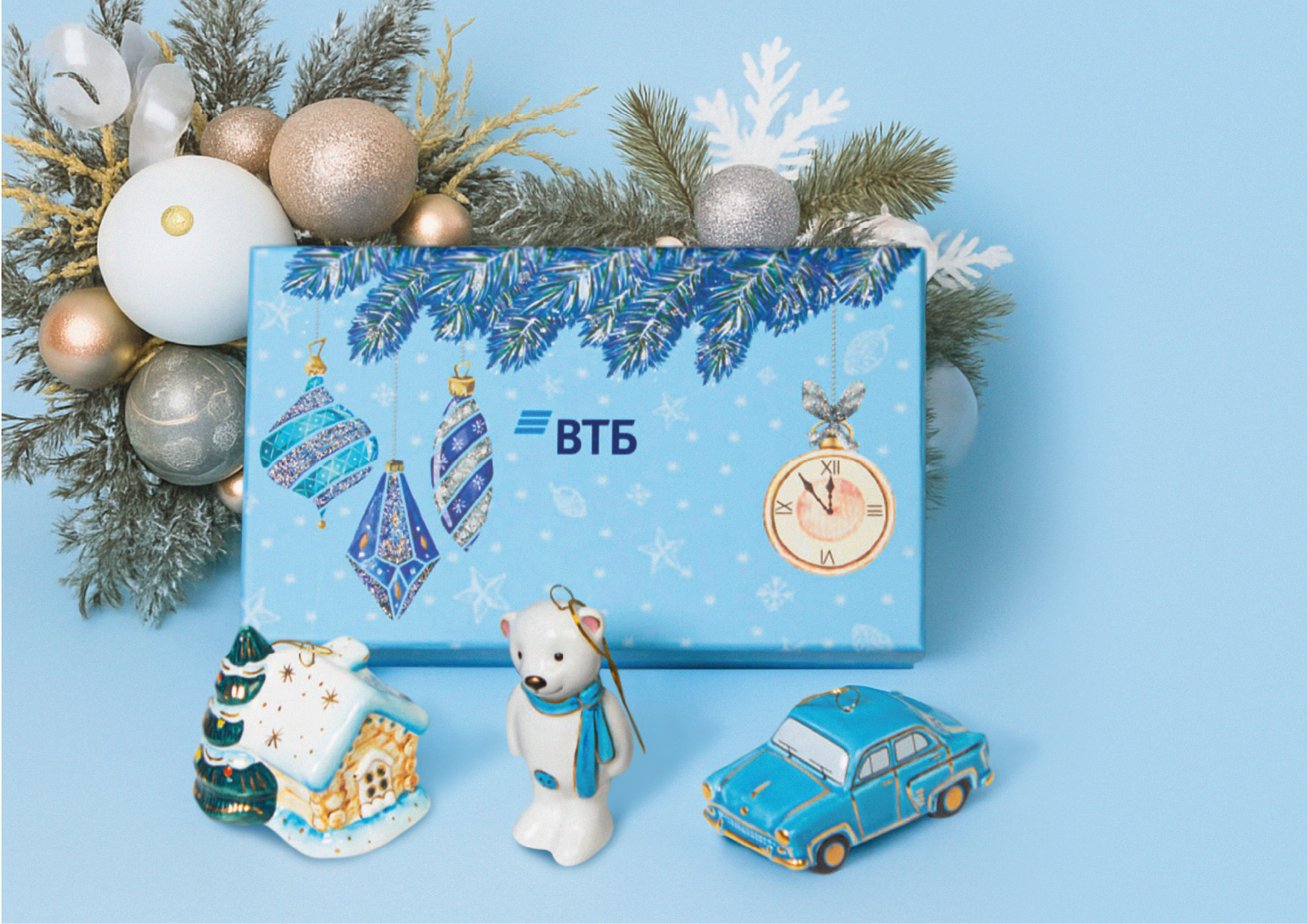 Новогодняя линейка подарков для банка ВТБ — Изображение №9 — Интерфейсы, Брендинг на Dprofile