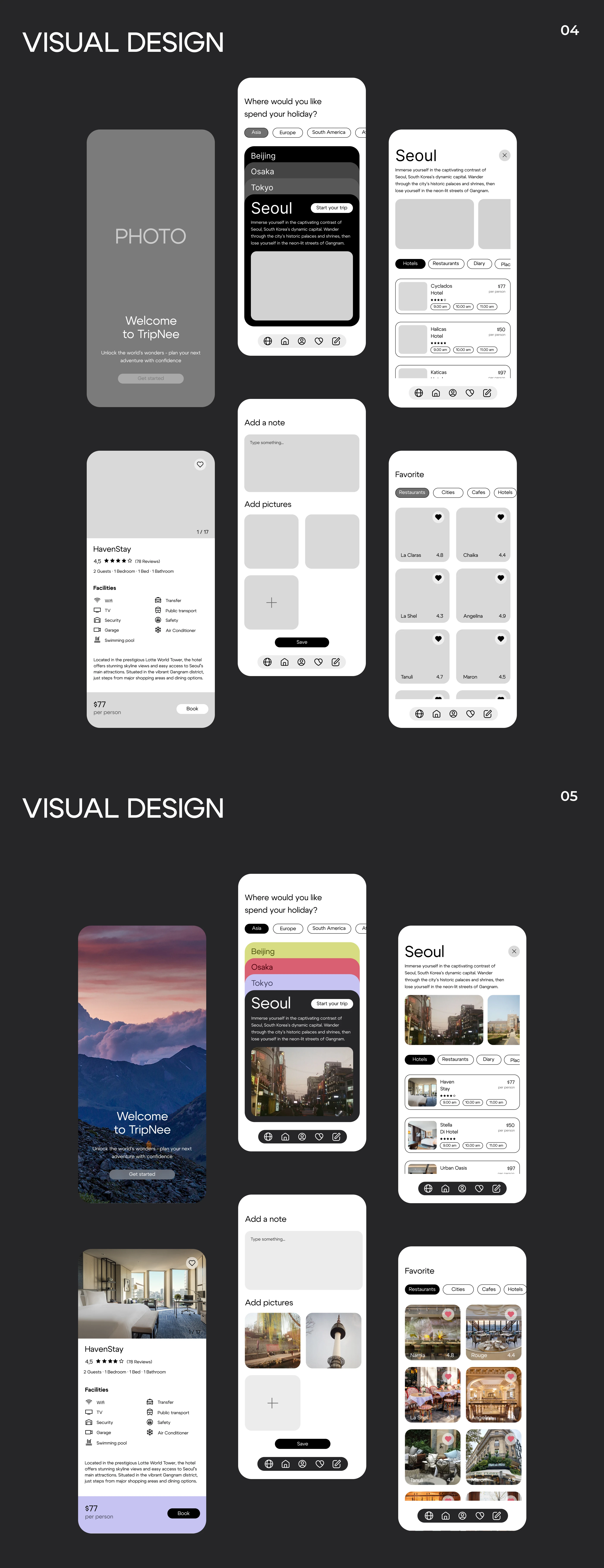 TripNee | Mobile App — Изображение №5 — Интерфейсы на Dprofile