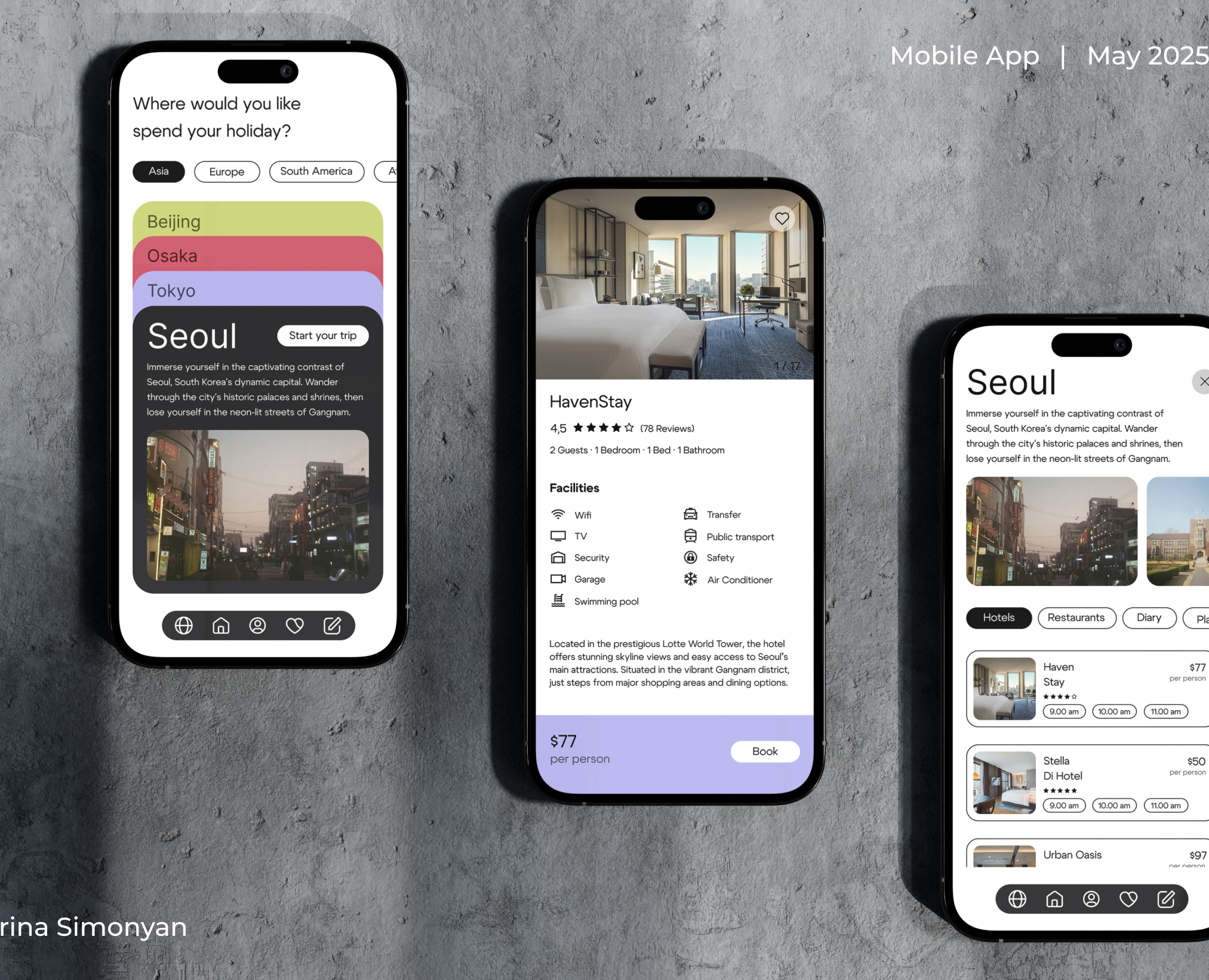 TripNee | Mobile App на Dprofile
