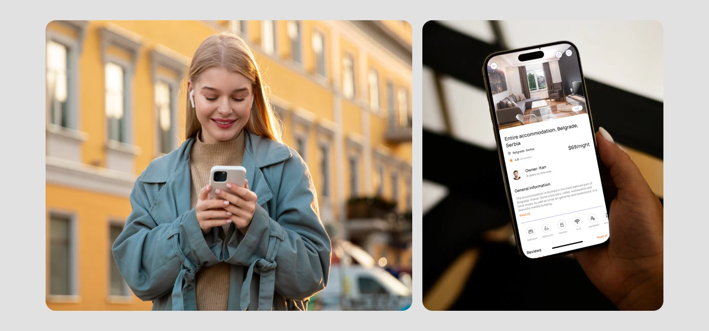 Приложение для бронирования жилья | UI/UX design — Изображение №11 — Интерфейсы на Dprofile