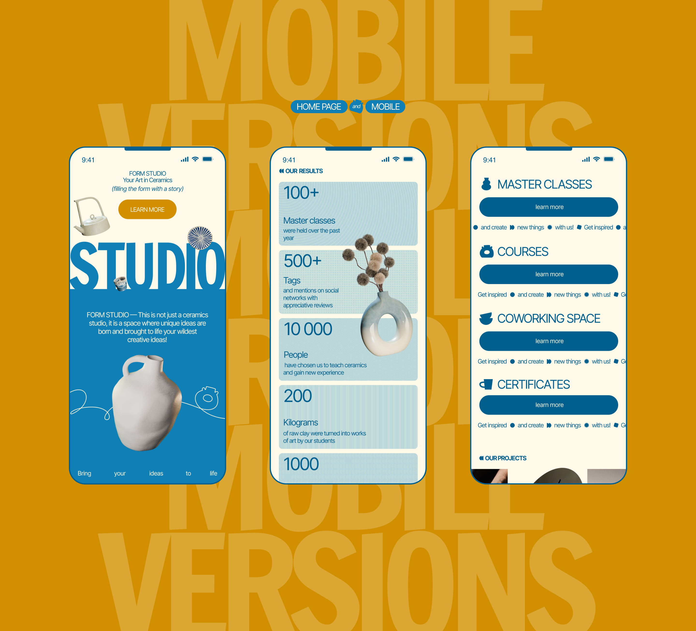 FORM STUDIO | Corporate Website — Изображение №5 — Интерфейсы на Dprofile