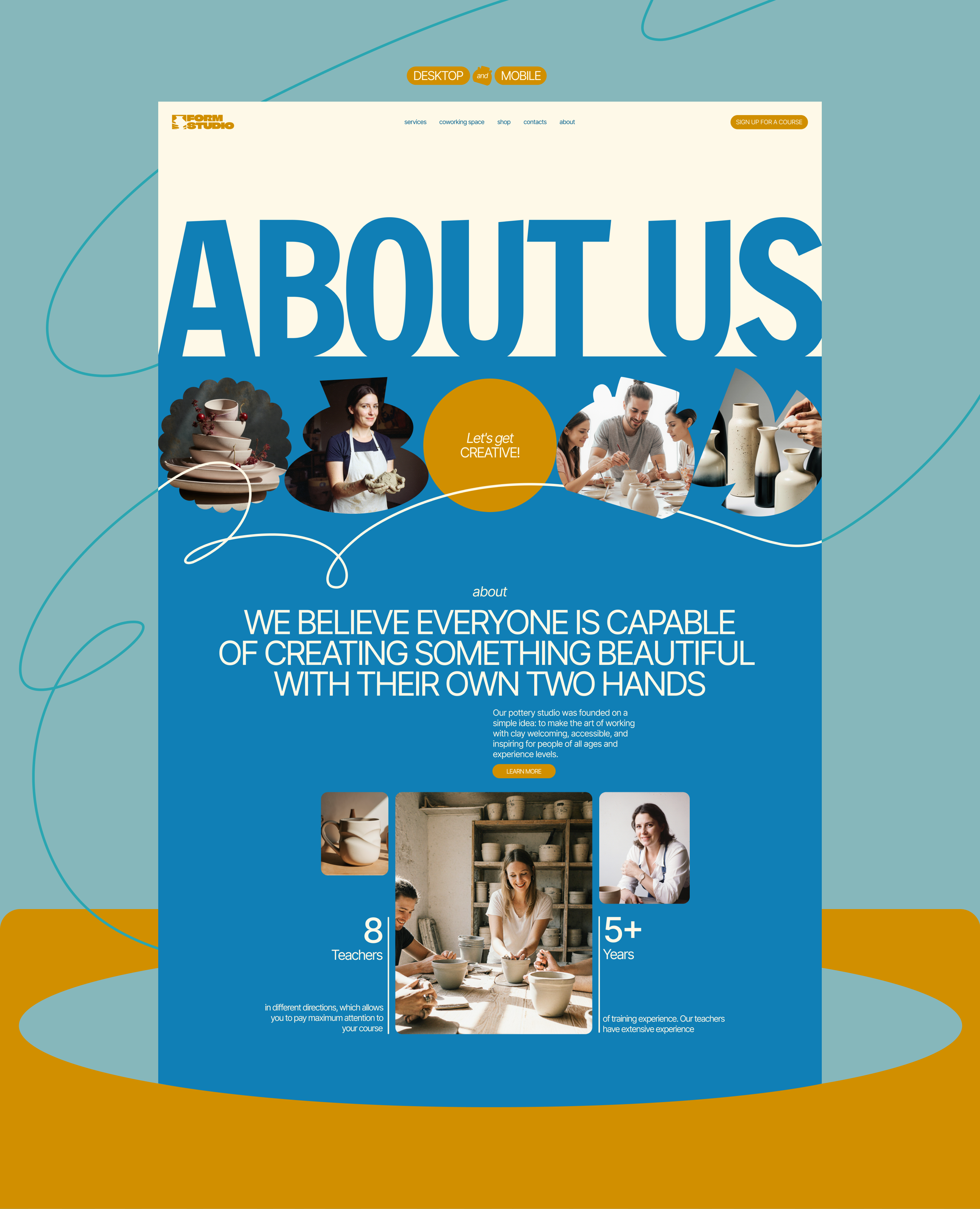 FORM STUDIO | Corporate Website — Изображение №12 — Интерфейсы на Dprofile