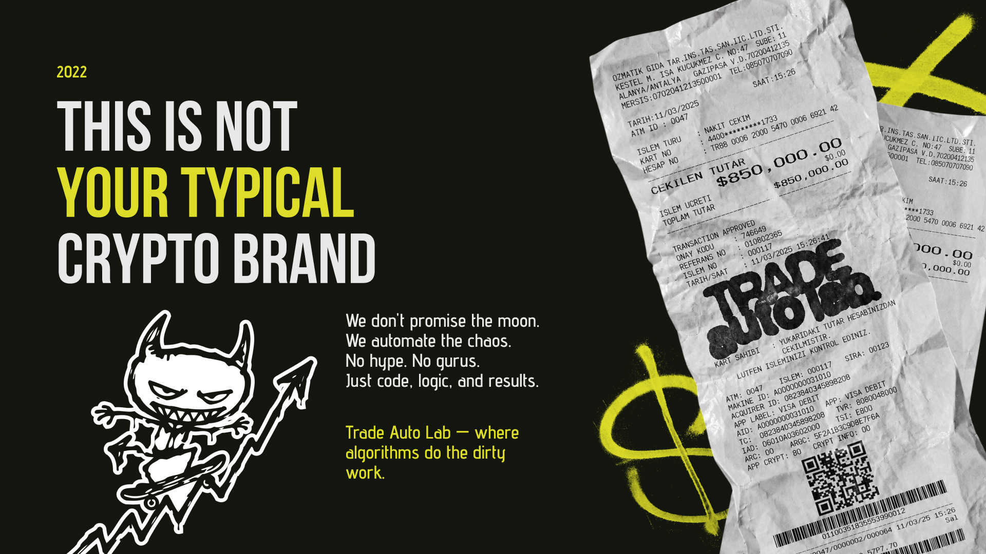 Trade Auto Lab | Brand Identity | Брендинг — Изображение №2 — Брендинг на Dprofile