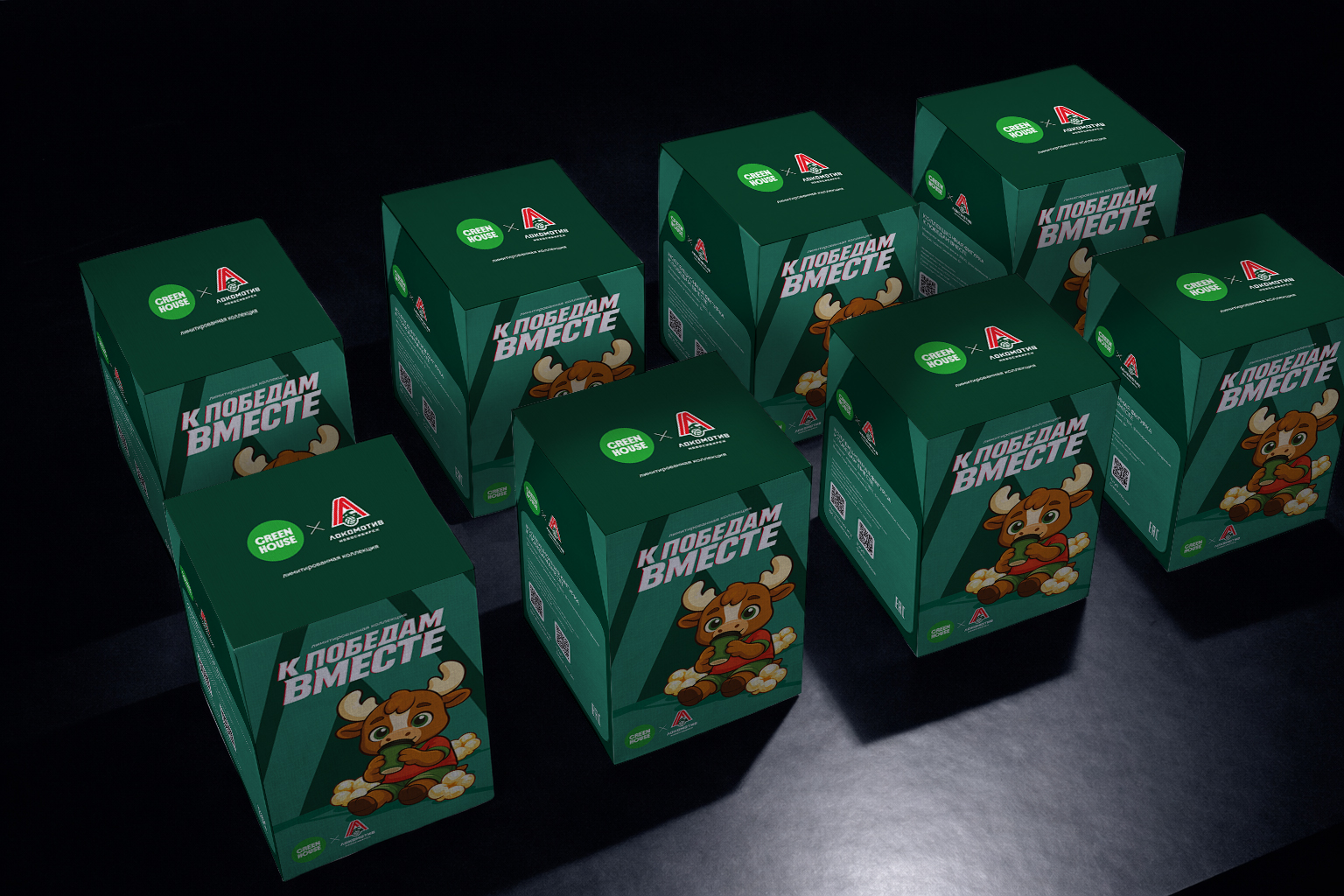 Green House х ВК Локомотив — Изображение №1 — Брендинг на Dprofile