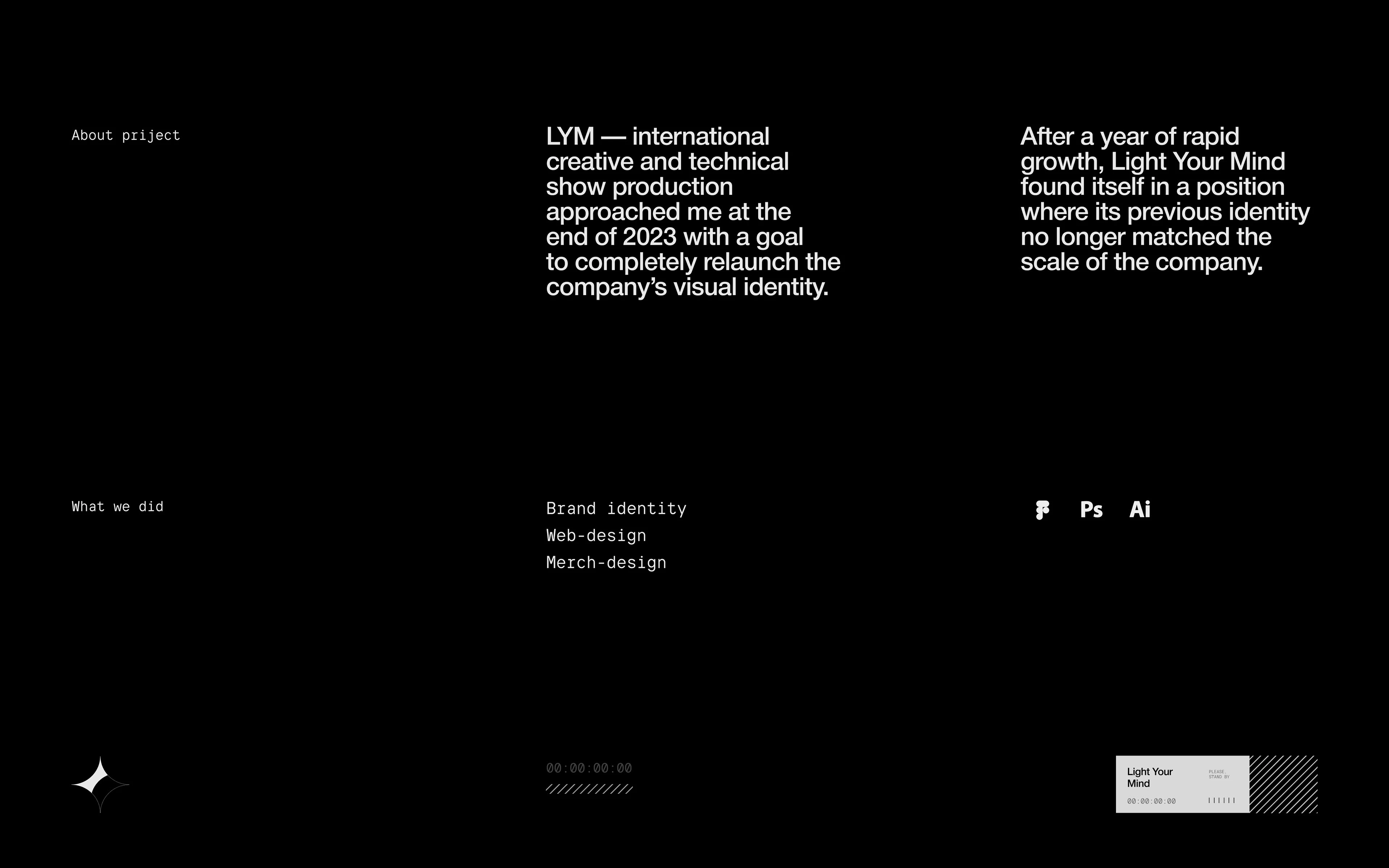 LYM — Брендинг для креативного продакшена — Изображение №2 — Интерфейсы, Брендинг на Dprofile