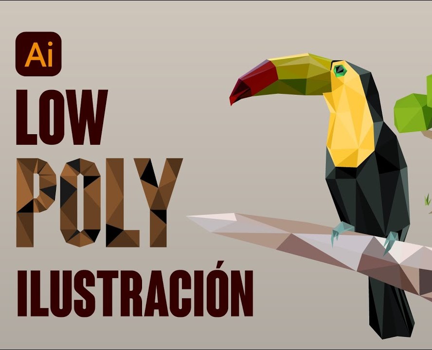 Дракон Low poly — Иллюстрация, Графика на Dprofile