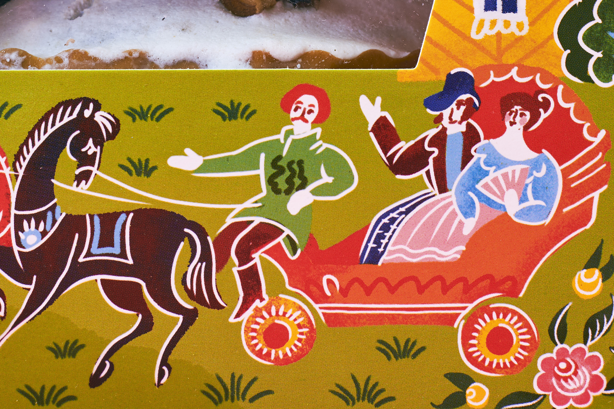 Кекс Праздничный. Новая упаковка для сети SPAR — Изображение №2 — Брендинг, Иллюстрация на Dprofile