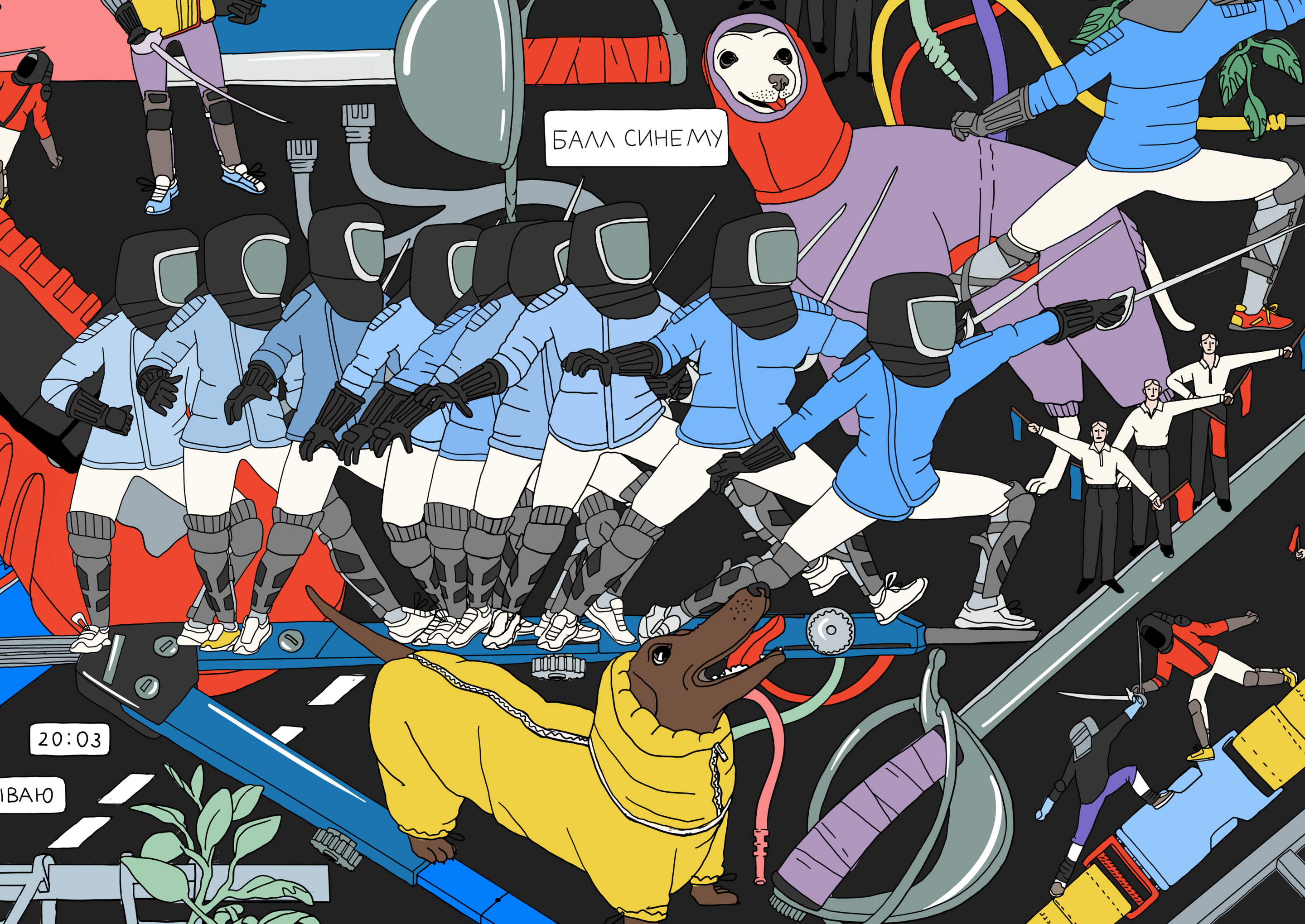 Обычный вторник — Изображение №4 — Иллюстрация на Dprofile