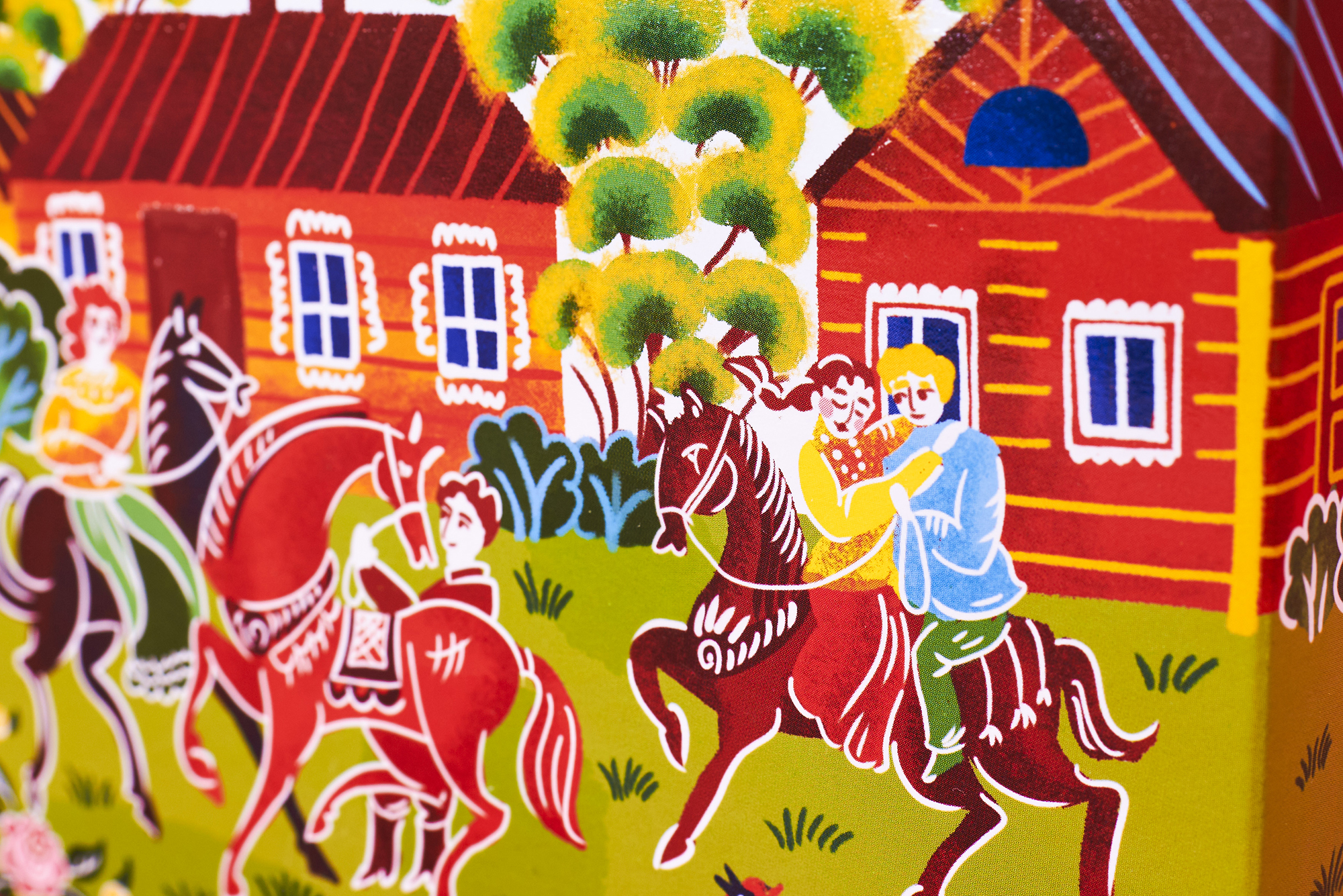 Кекс Праздничный. Новая упаковка для сети SPAR — Изображение №3 — Брендинг, Иллюстрация на Dprofile