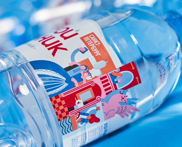 Дизайн упаковки для travel-линейки Святого Источника — Брендинг, Иллюстрация на Dprofile