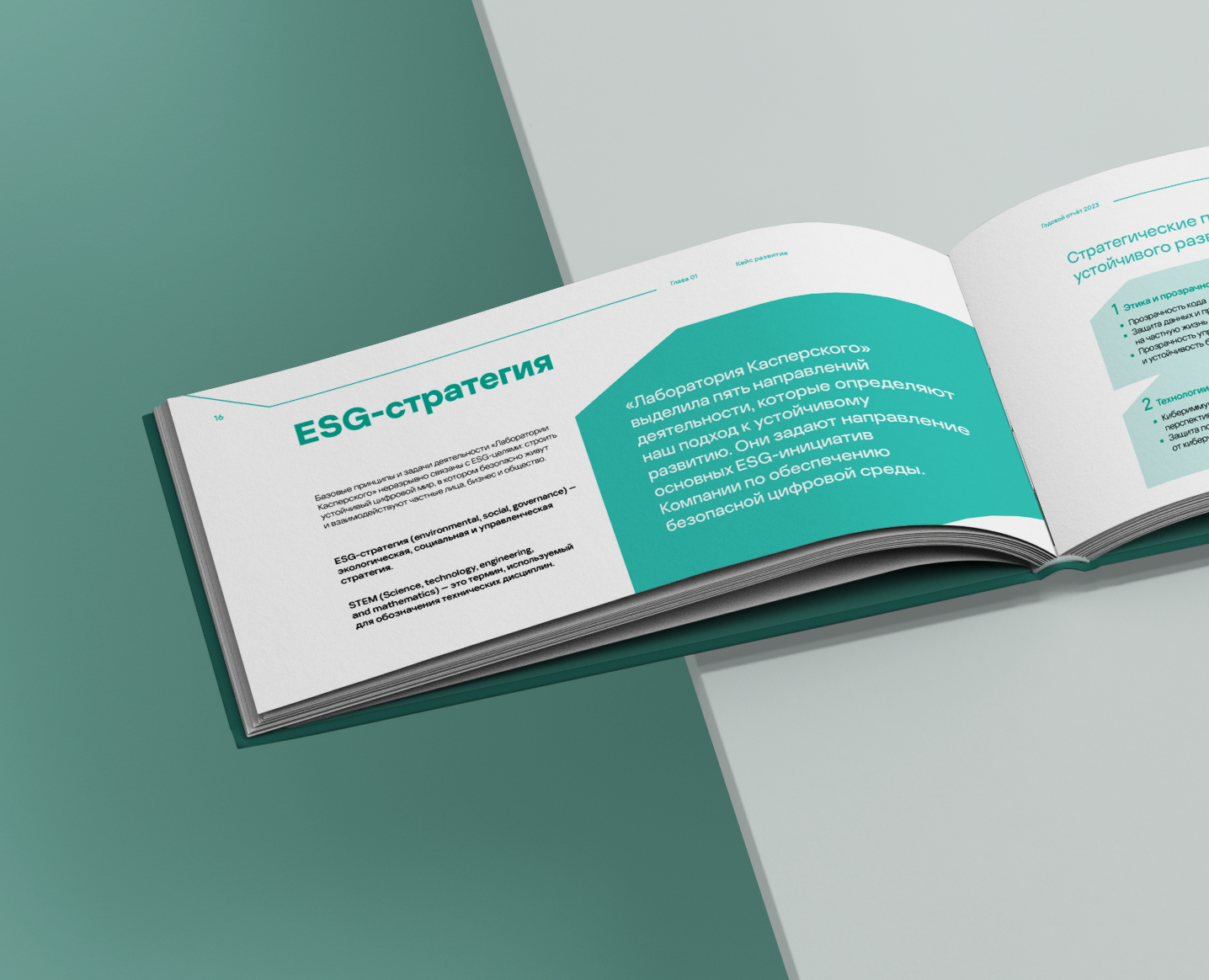 Касперский/Годовой отчет'23. Персональная версия вёрстки на Dprofile